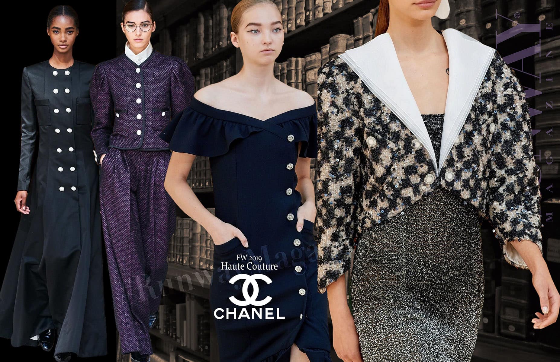 Chanel Haute Couture осень-зима 2019-2020 Неделя моды в Париже, автор: RUNWAY ЖУРНАЛ