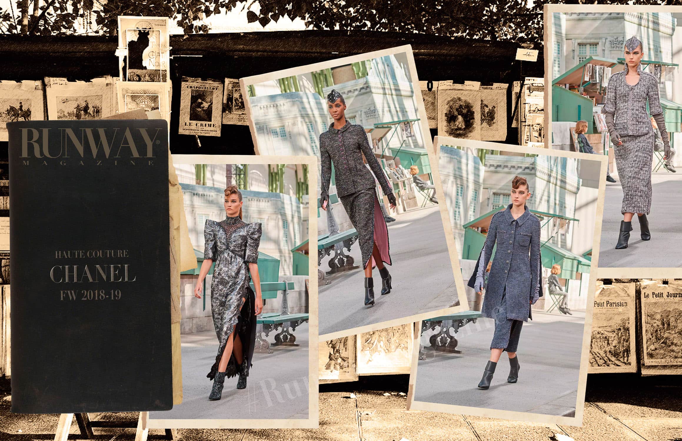 香奈儿（Chanel）高级定制时装2018-19秋冬by RUNWAY 杂志