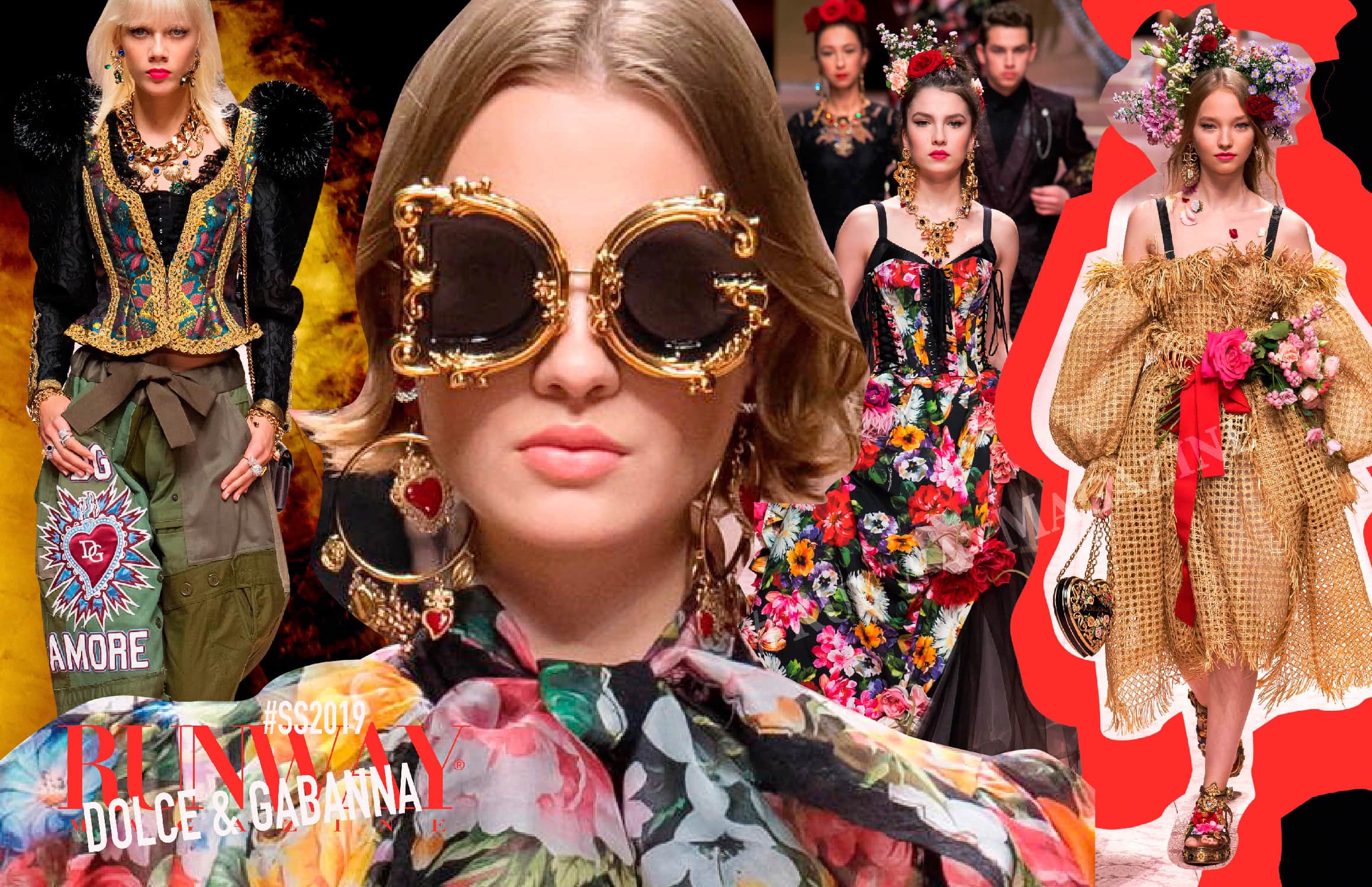 Dolce Gabbana printemps-été 2019 par RUNWAY MAGAZINE