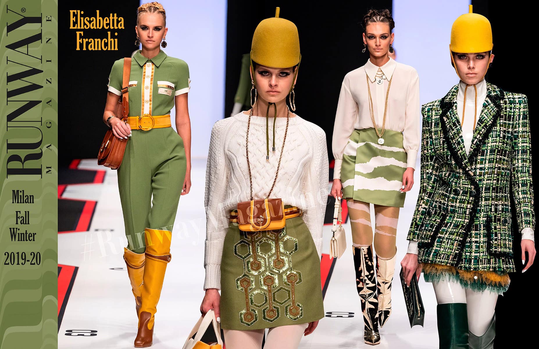 エリザベッタ フランキ 2019秋冬-2020 ミラノ RUNWAY マガジン