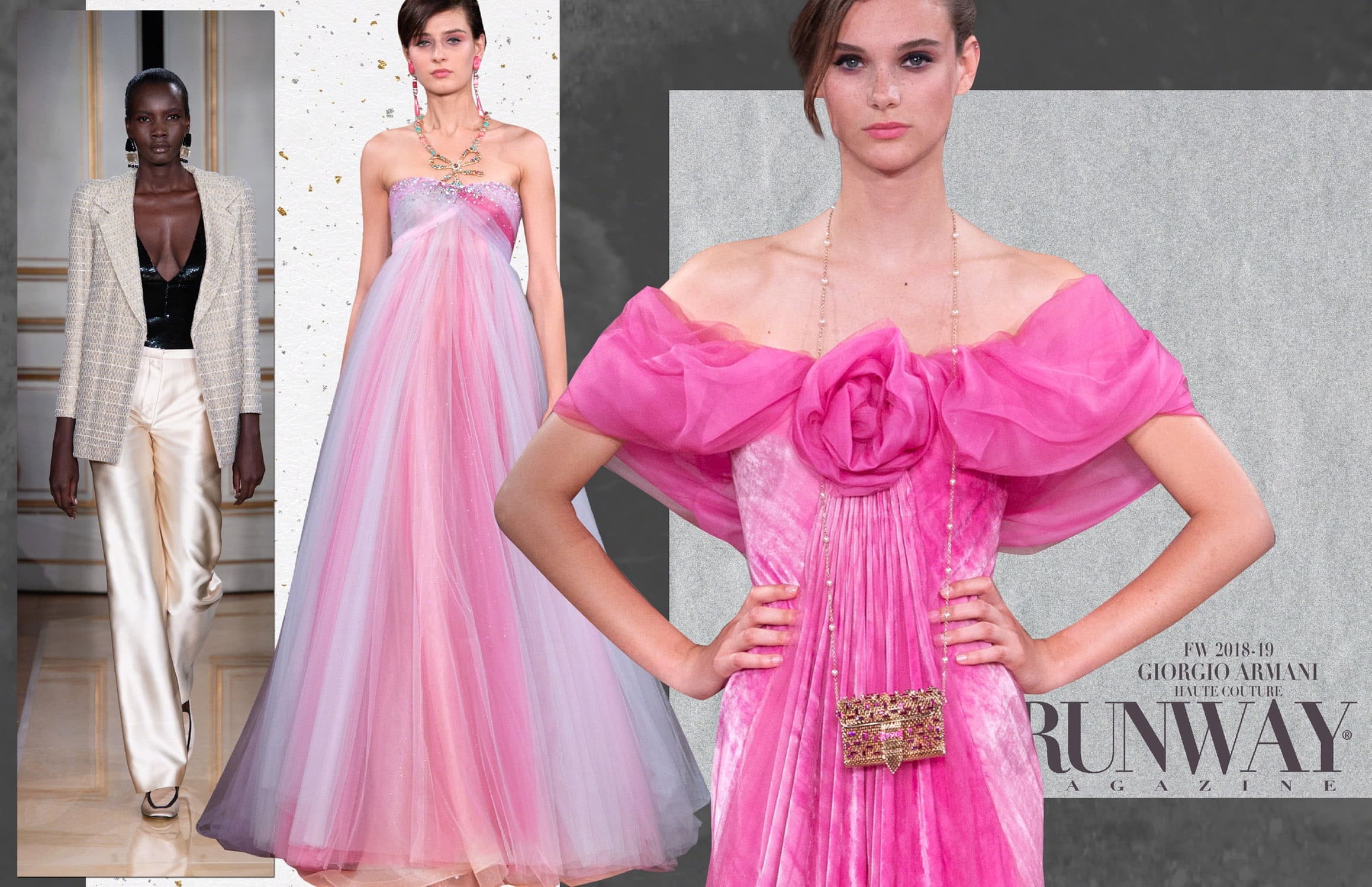 Giorgio Armani Haute Couture Herbst-Winter 2018-19 Pariser Modewoche von RUNWAY MAGAZIN
