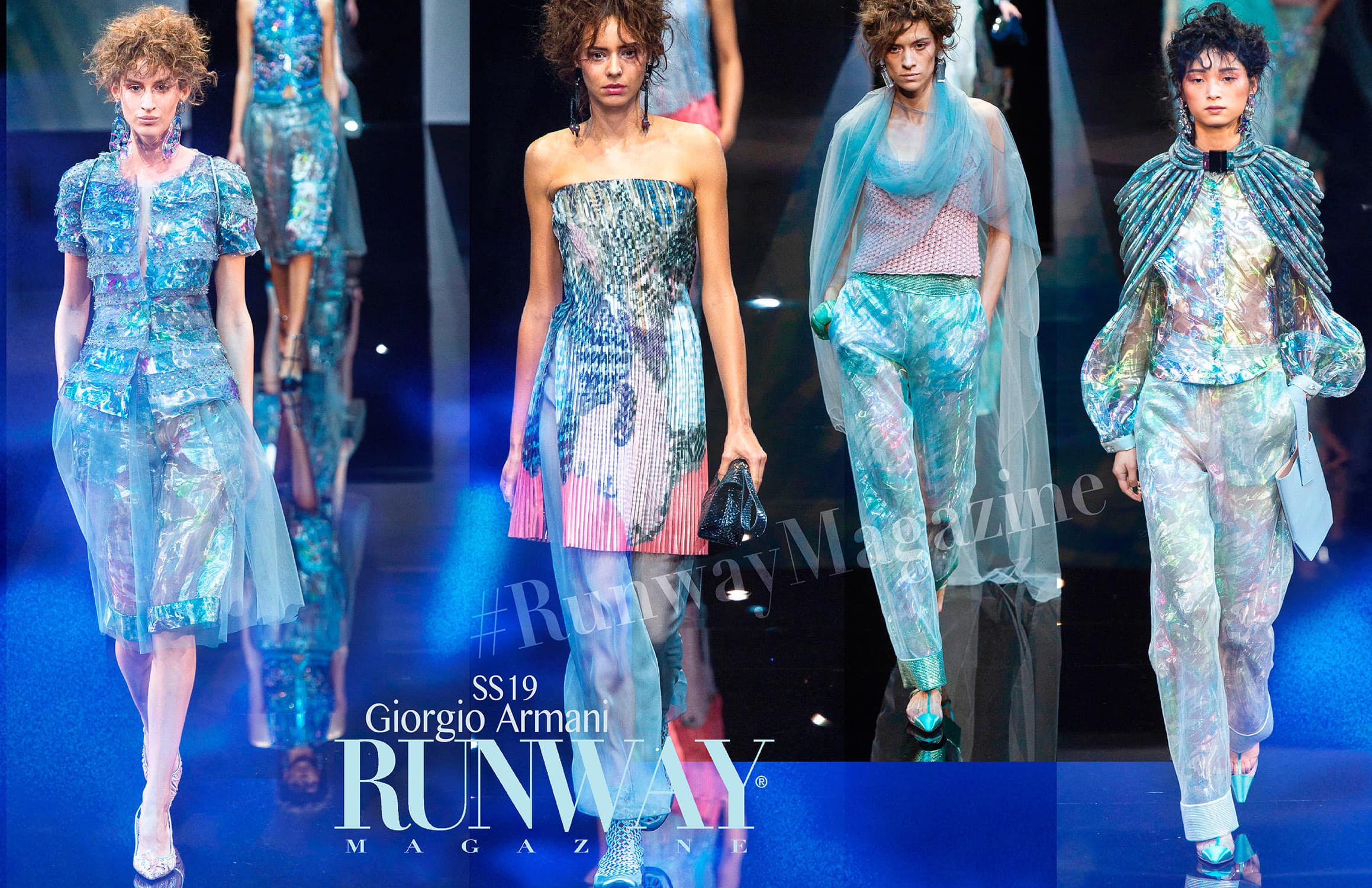 Giorgio Armani Primavera Estate 2019 Milano Fashion Week di RUNWAY MAGAZINE