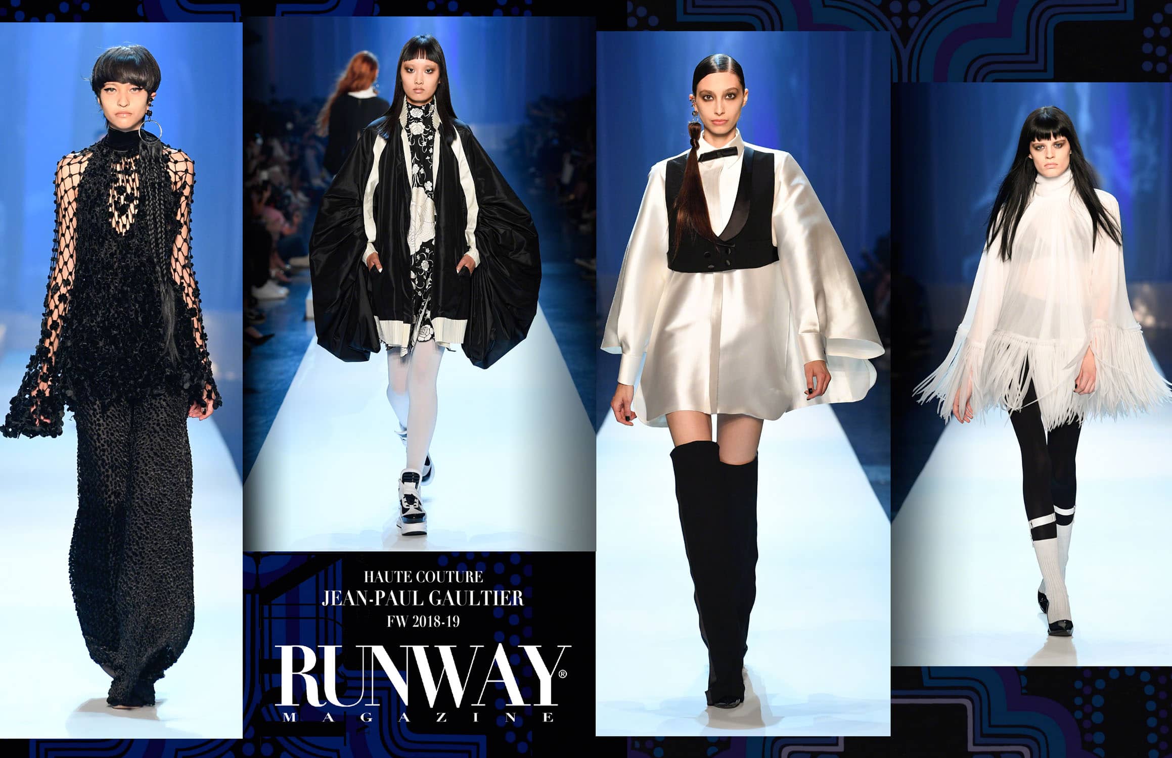 Jean Paul Gaultier Haute Couture Fall-Winter 2018-19 Paris Fashion Week by RUNWAY MAGAZINE