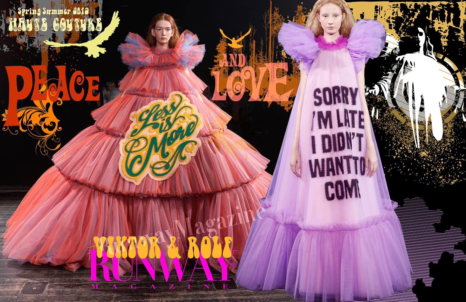 Viktor & Rolf Haute Couture Primavera Verano 2019 de RUNWAY REVISTA