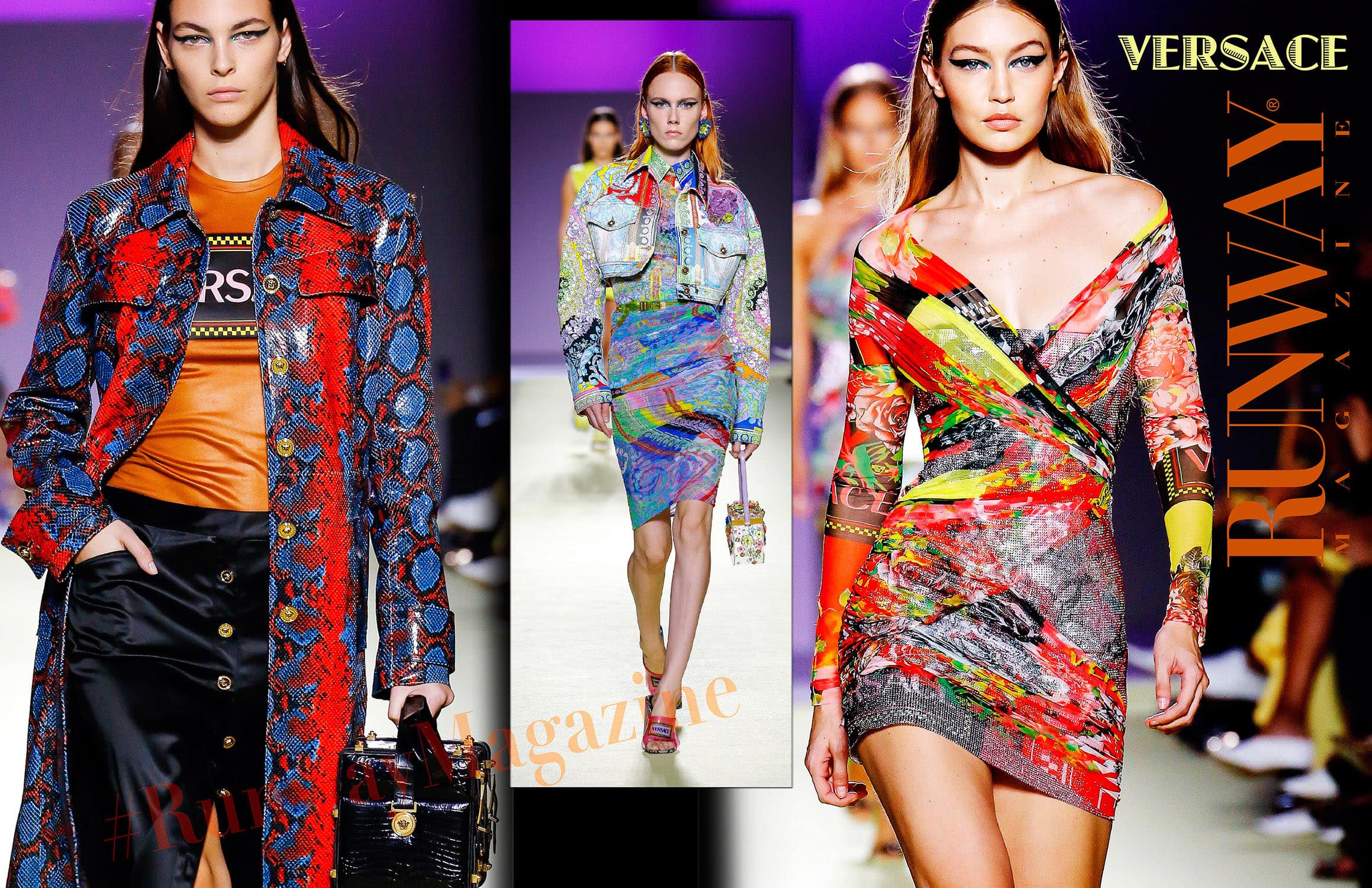 ヴェルサーチ春夏2019ミラノby RUNWAY マガジン