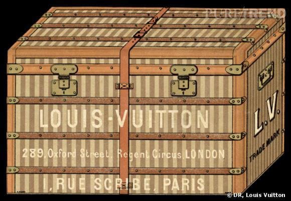 Luis Vuitton la malle de voyage 1885 - Les trésors de l'INPI par RUNWAY MAGAZINE