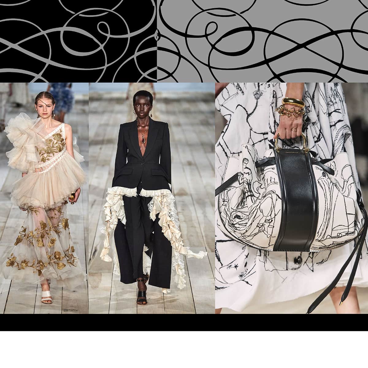 Alexander McQueen 春夏 2020 巴黎时装周 RUNWAY 杂志