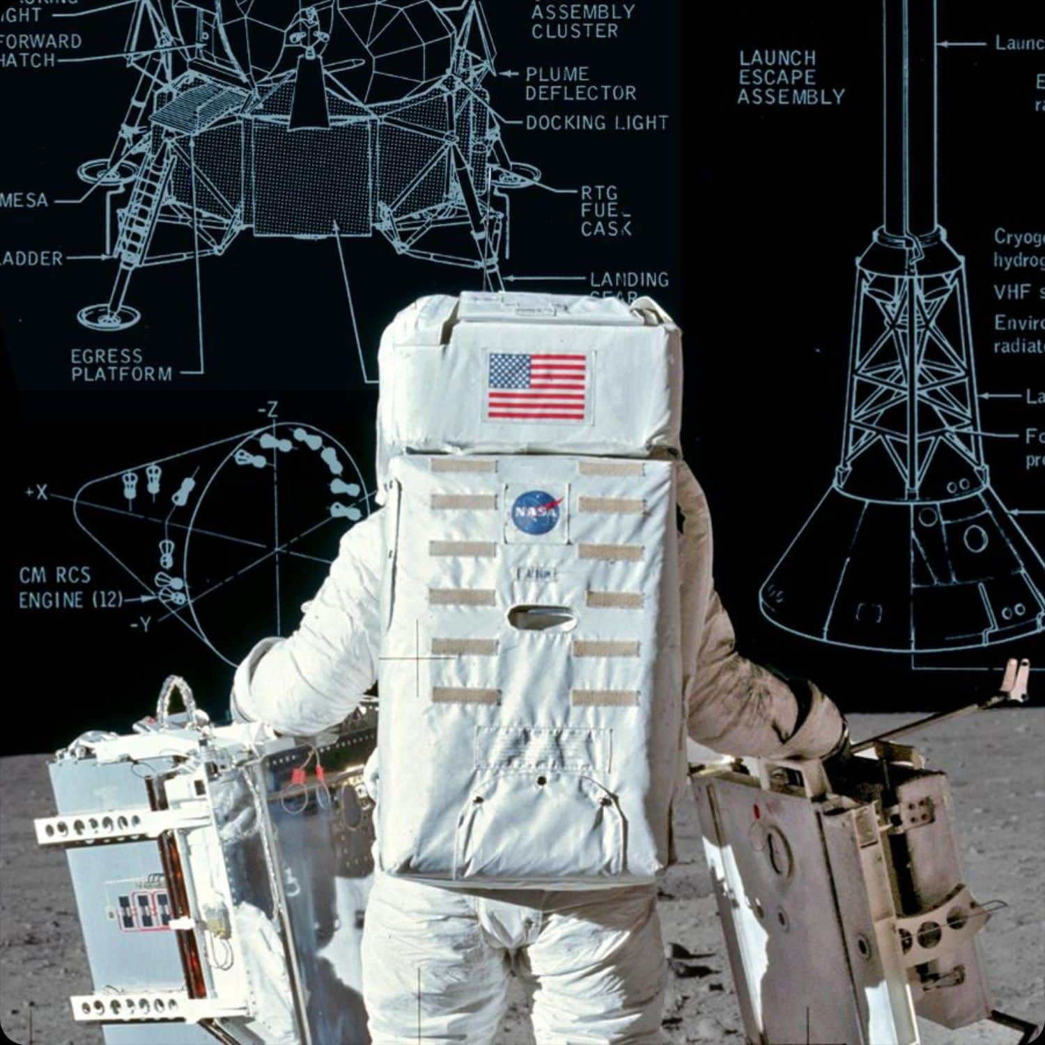 Apollo 11 Erster Mann auf dem Mond von Runway Magazin