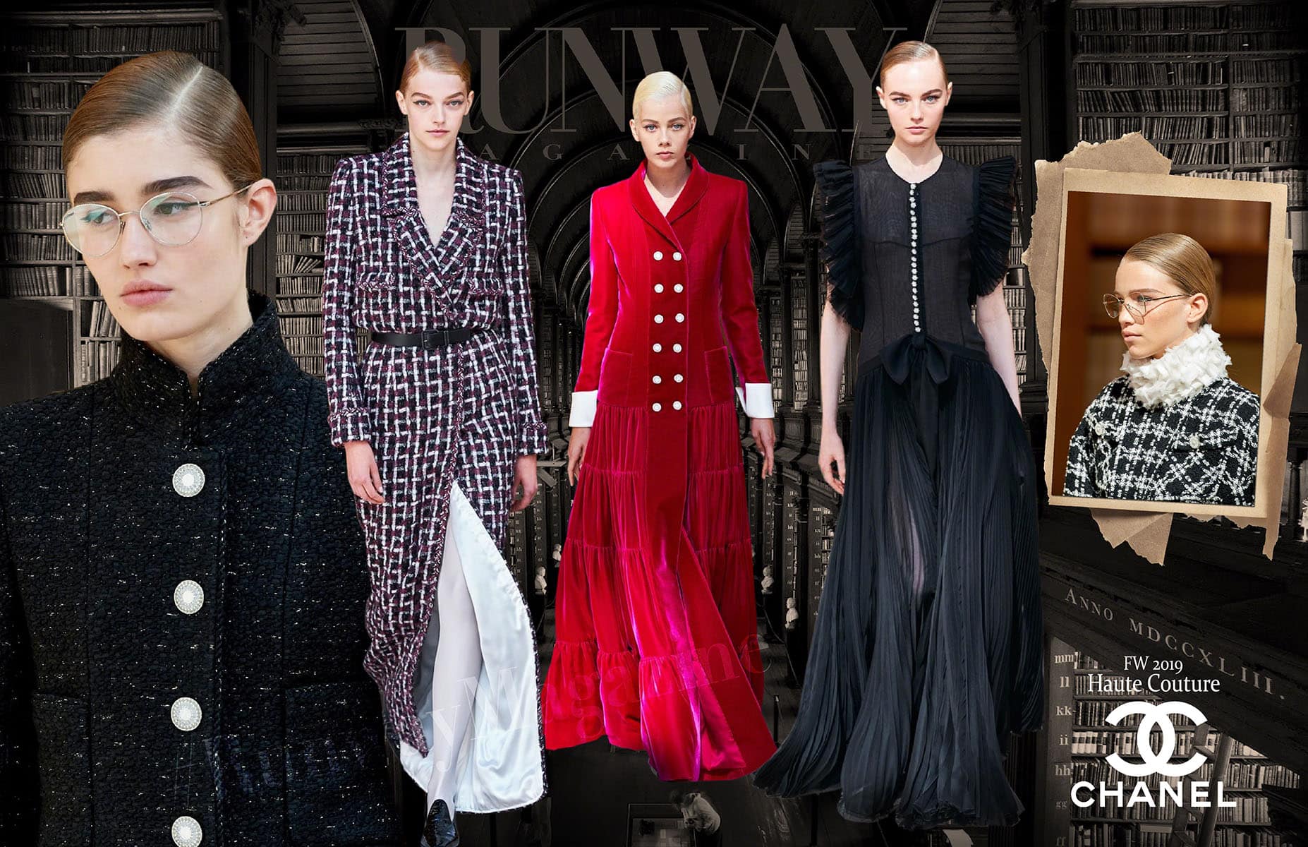 Chanel Haute Couture осень-зима 2019-2020 Неделя моды в Париже, автор: RUNWAY ЖУРНАЛ