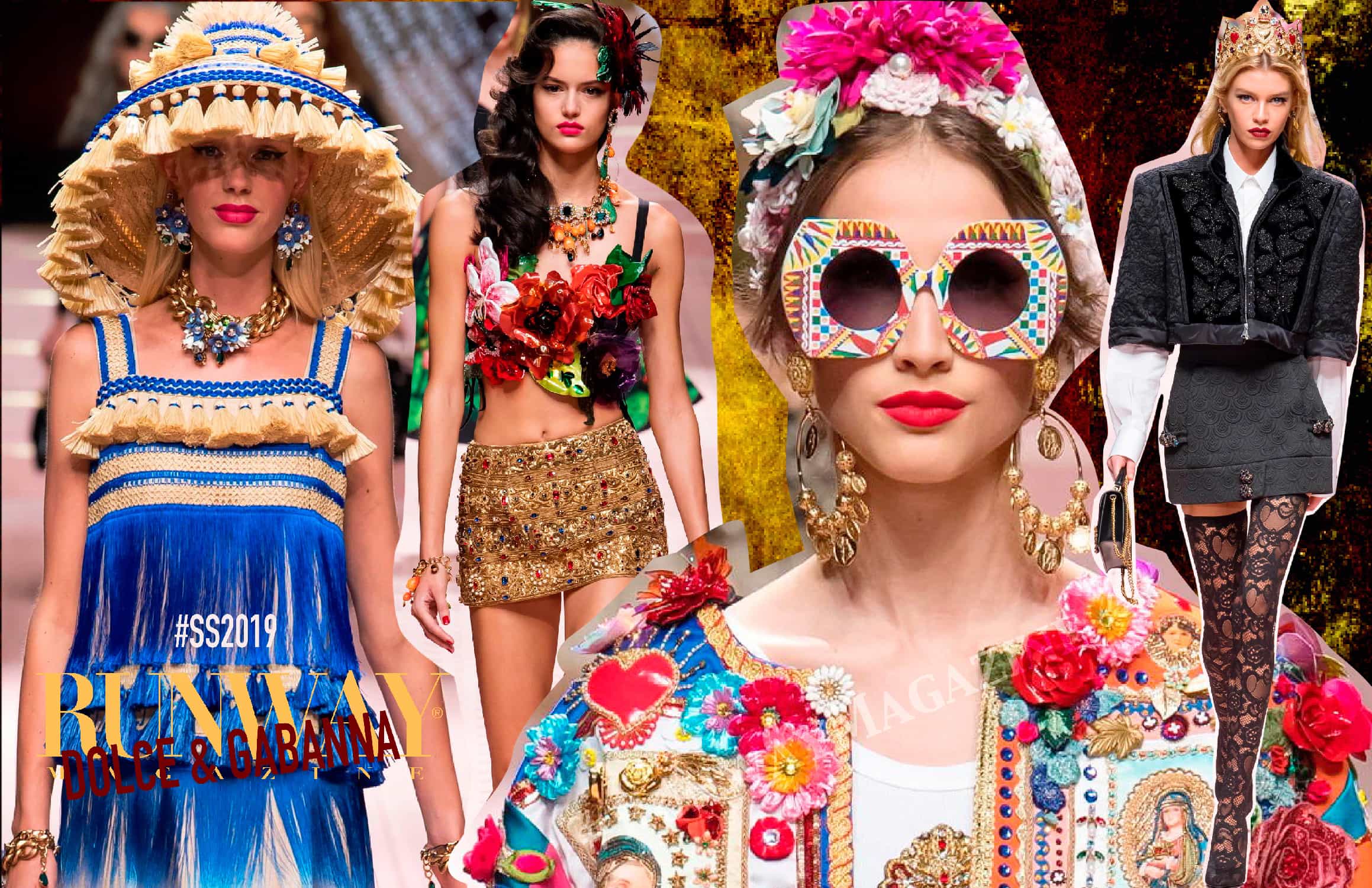 Dolce Gabbana printemps-été 2019 par RUNWAY MAGAZINE