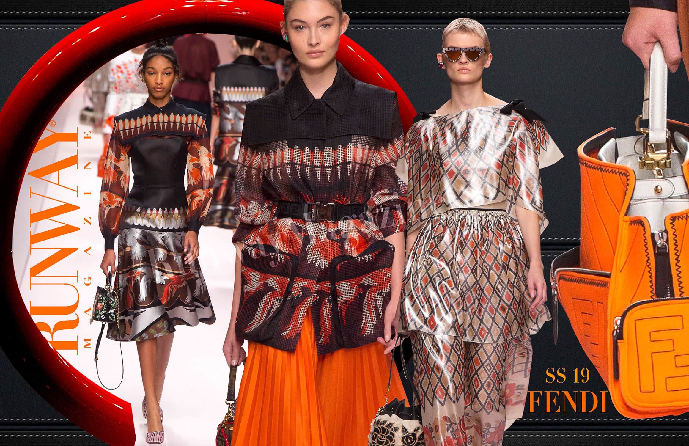 Fendi Primavera Estate 2019 alla Milano Fashion Week di RUNWAY MAGAZINE