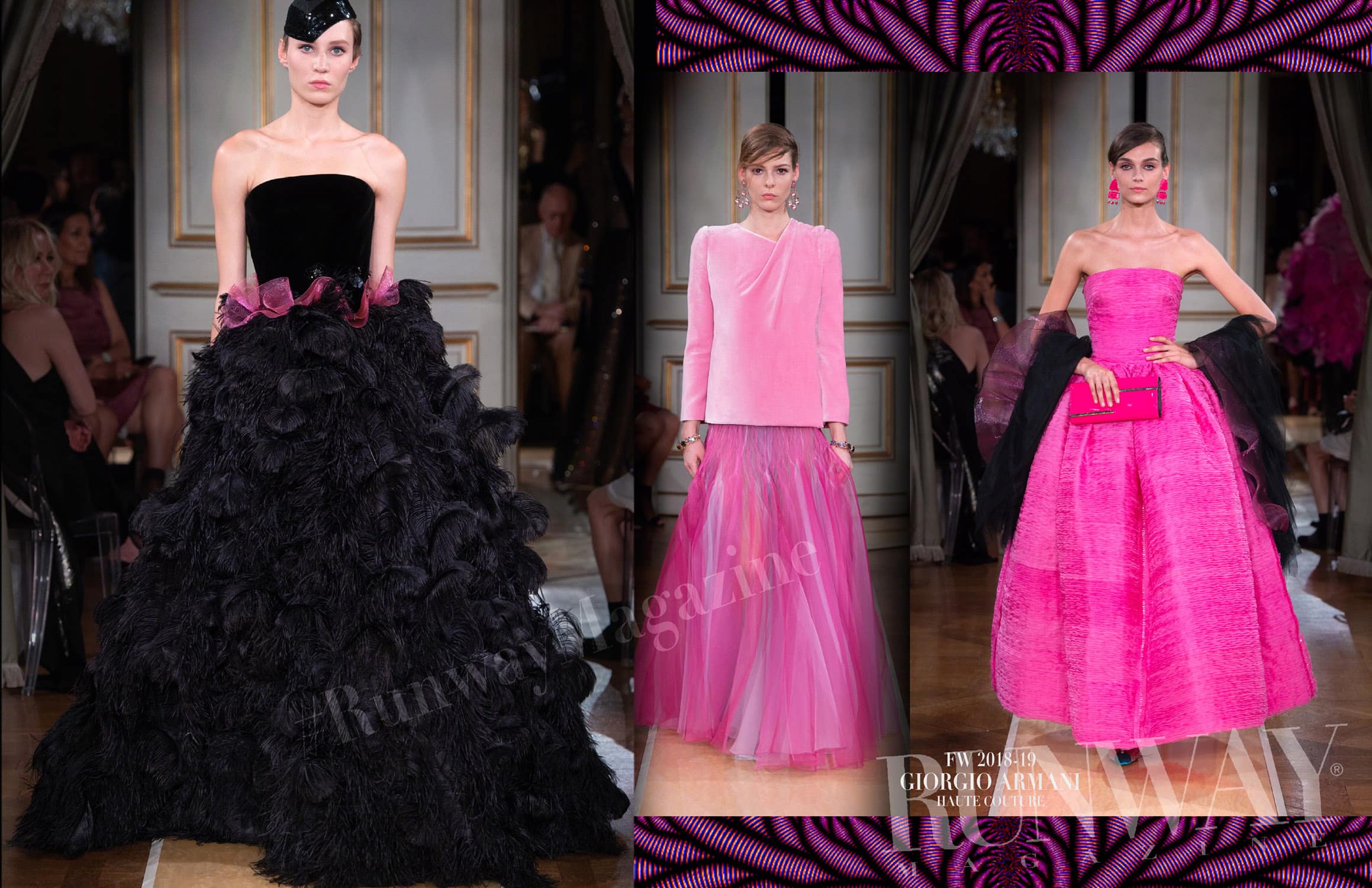 Giorgio Armani Haute Couture Herbst-Winter 2018-19 Pariser Modewoche von RUNWAY MAGAZIN