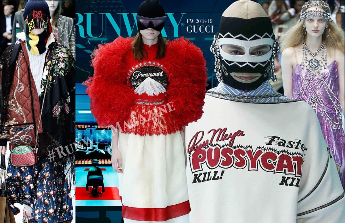 Gucci Automne-Hiver 2018-19 Milan Fashion Week by RUNWAY MAGAZINE