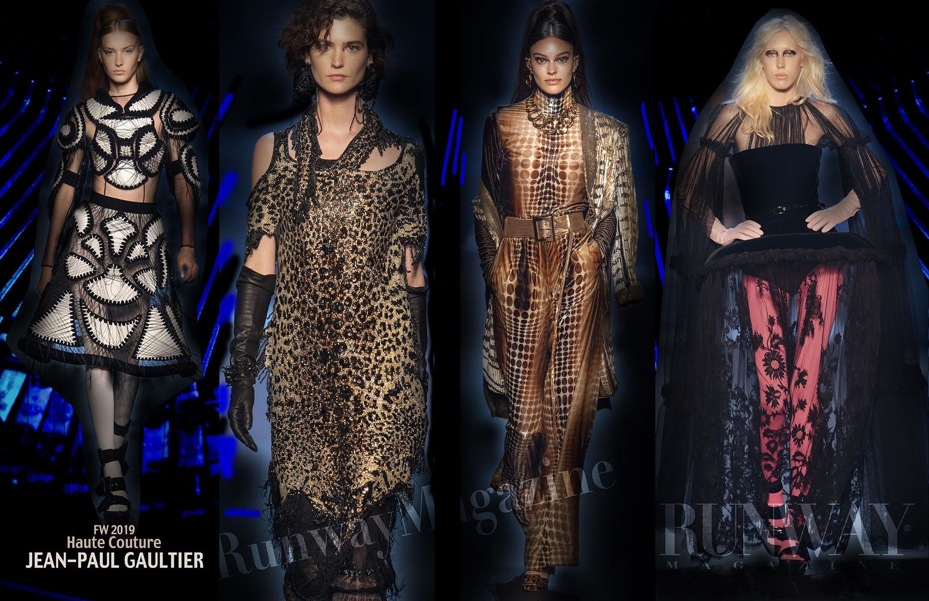 Jean Paul Gaultier Haute Couture Herbst-Winter 2019-2020 Paris von RUNWAY MAGAZIN