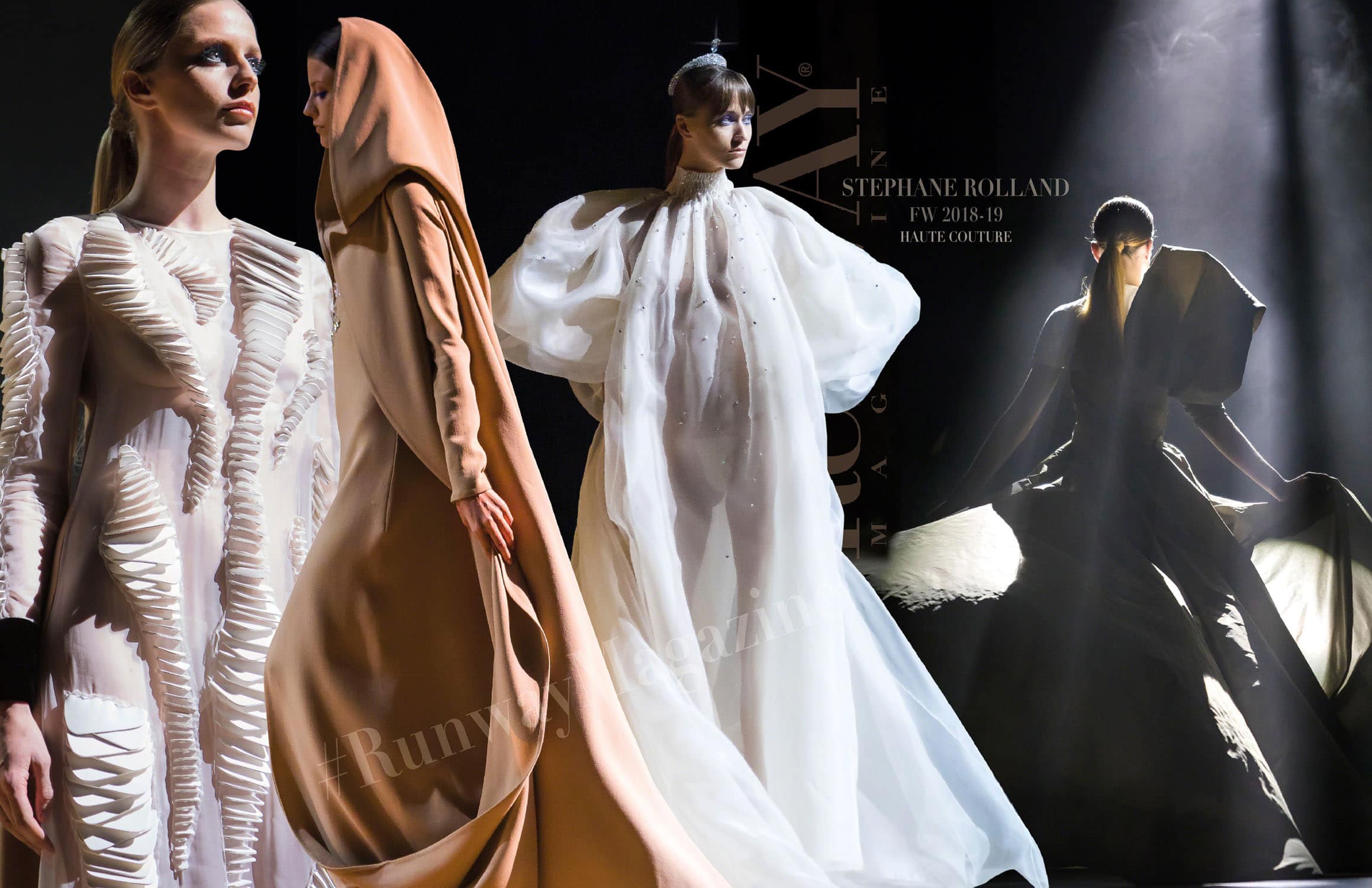 ステファンロランオートクチュール2018-19年秋冬パリファッションウィーク RUNWAY マガジン
