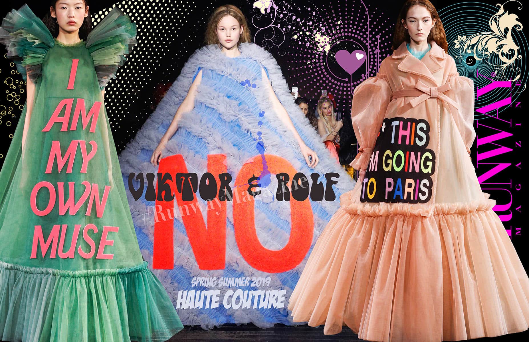 Viktor & Rolf Haute Couture Primavera Verano 2019 de RUNWAY REVISTA