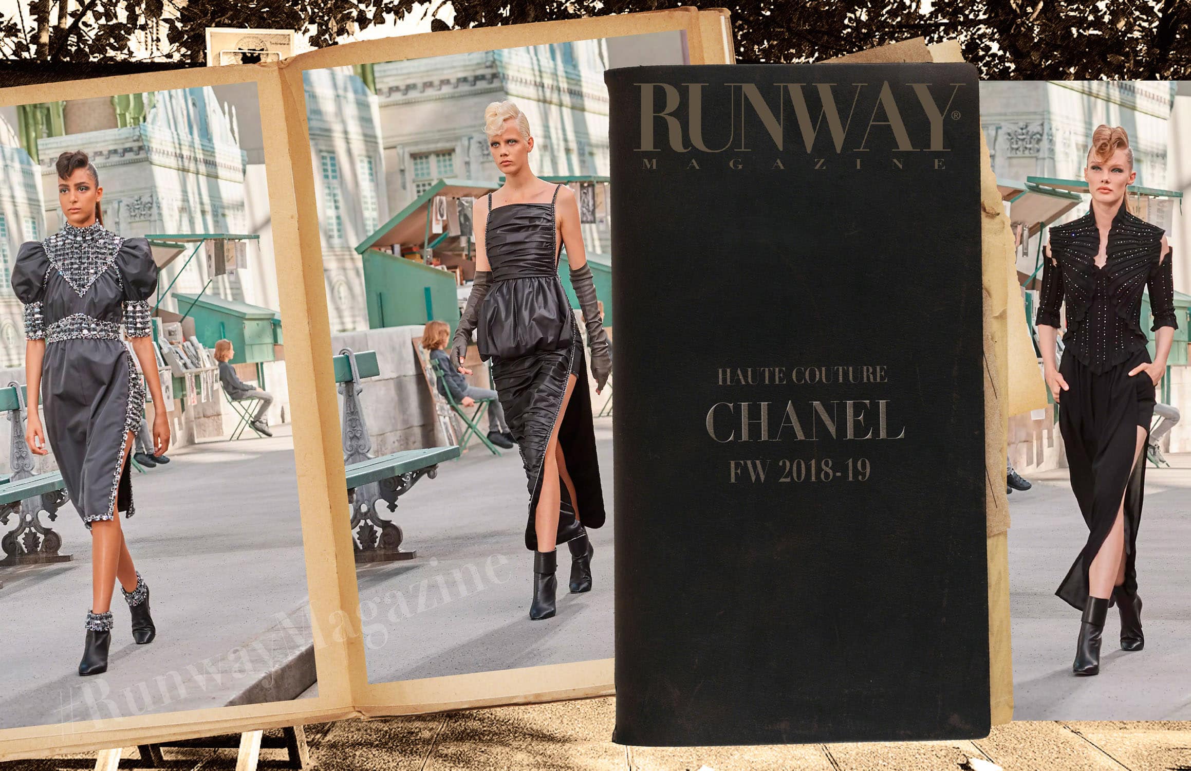香奈儿（Chanel）高级定制时装2018-19秋冬by RUNWAY 杂志