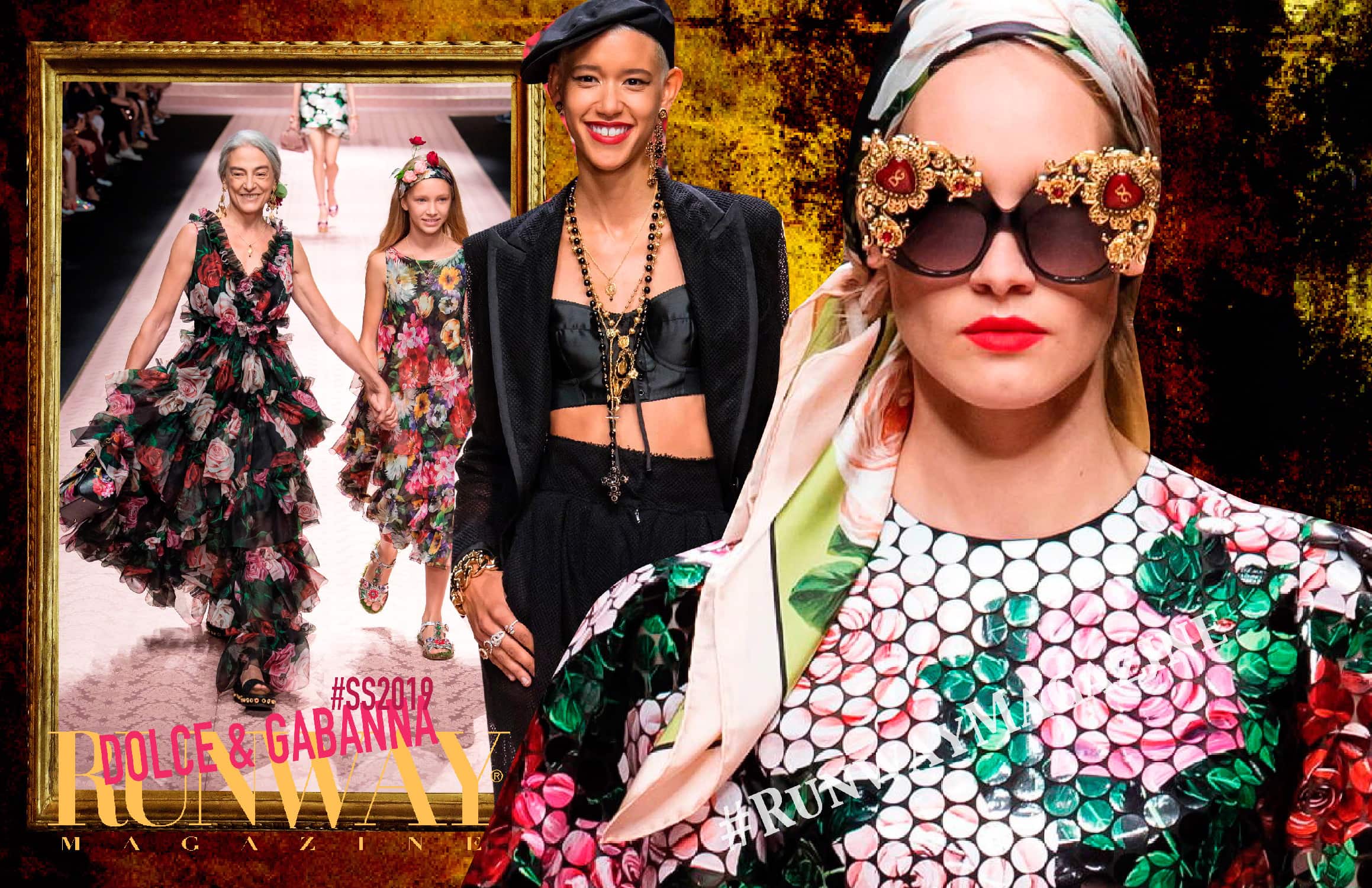 Dolce Gabbana printemps-été 2019 par RUNWAY MAGAZINE