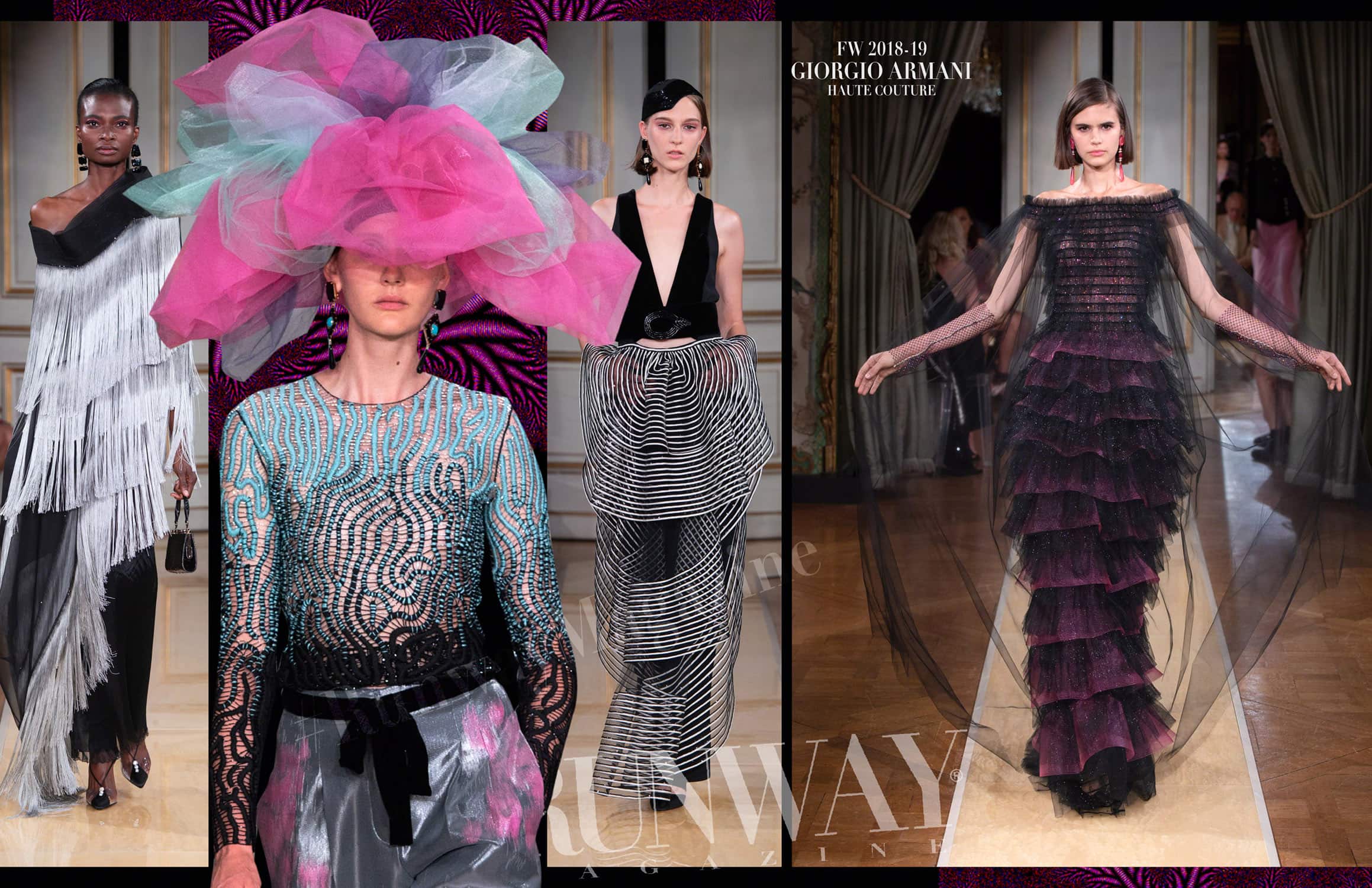 Giorgio Armani Haute Couture Herbst-Winter 2018-19 Pariser Modewoche von RUNWAY MAGAZIN