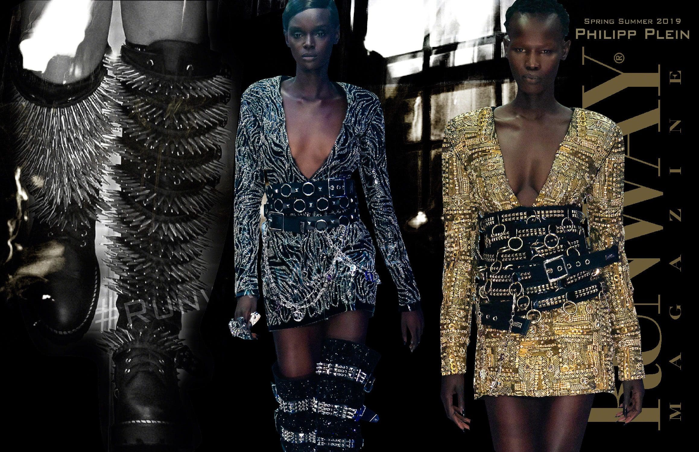 Philipp Plein Printemps Été 2019 Milan Fashion Week par RUNWAY MAGAZINE