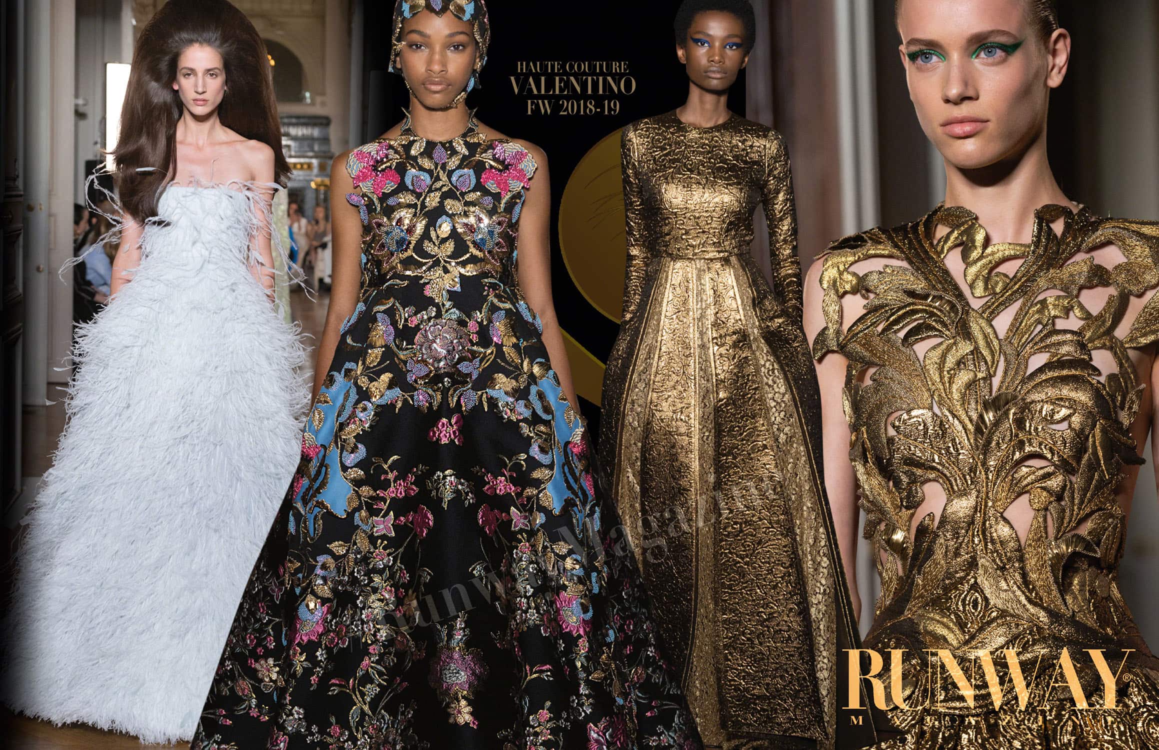 Valentino Haute Couture Otoño-Invierno 2018-19 Semana de la Moda de París de RUNWAY REVISTA