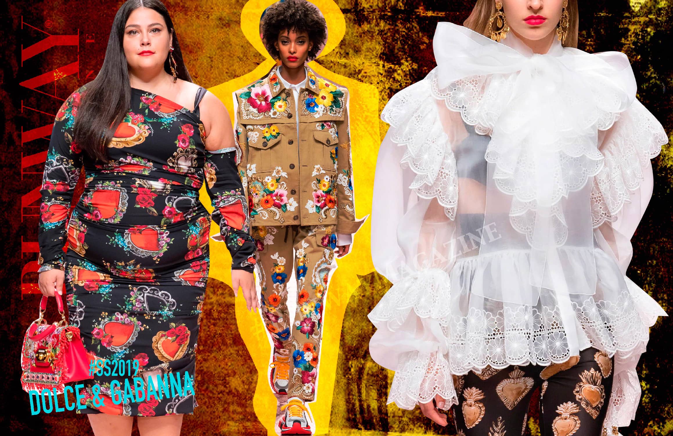 Dolce Gabbana printemps-été 2019 par RUNWAY MAGAZINE