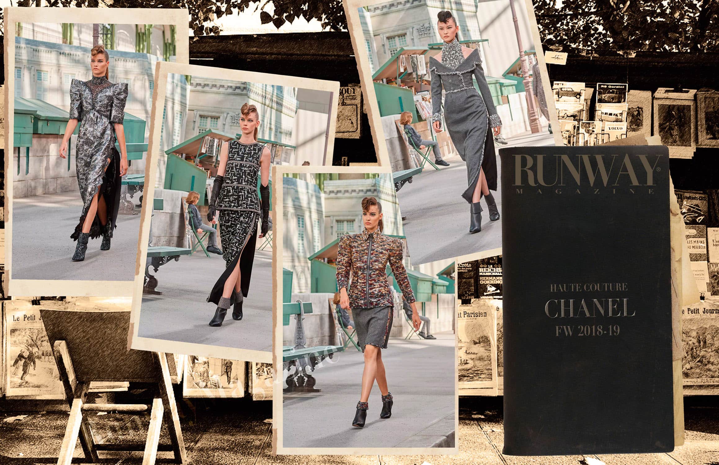 香奈儿（Chanel）高级定制时装2018-19秋冬by RUNWAY 杂志