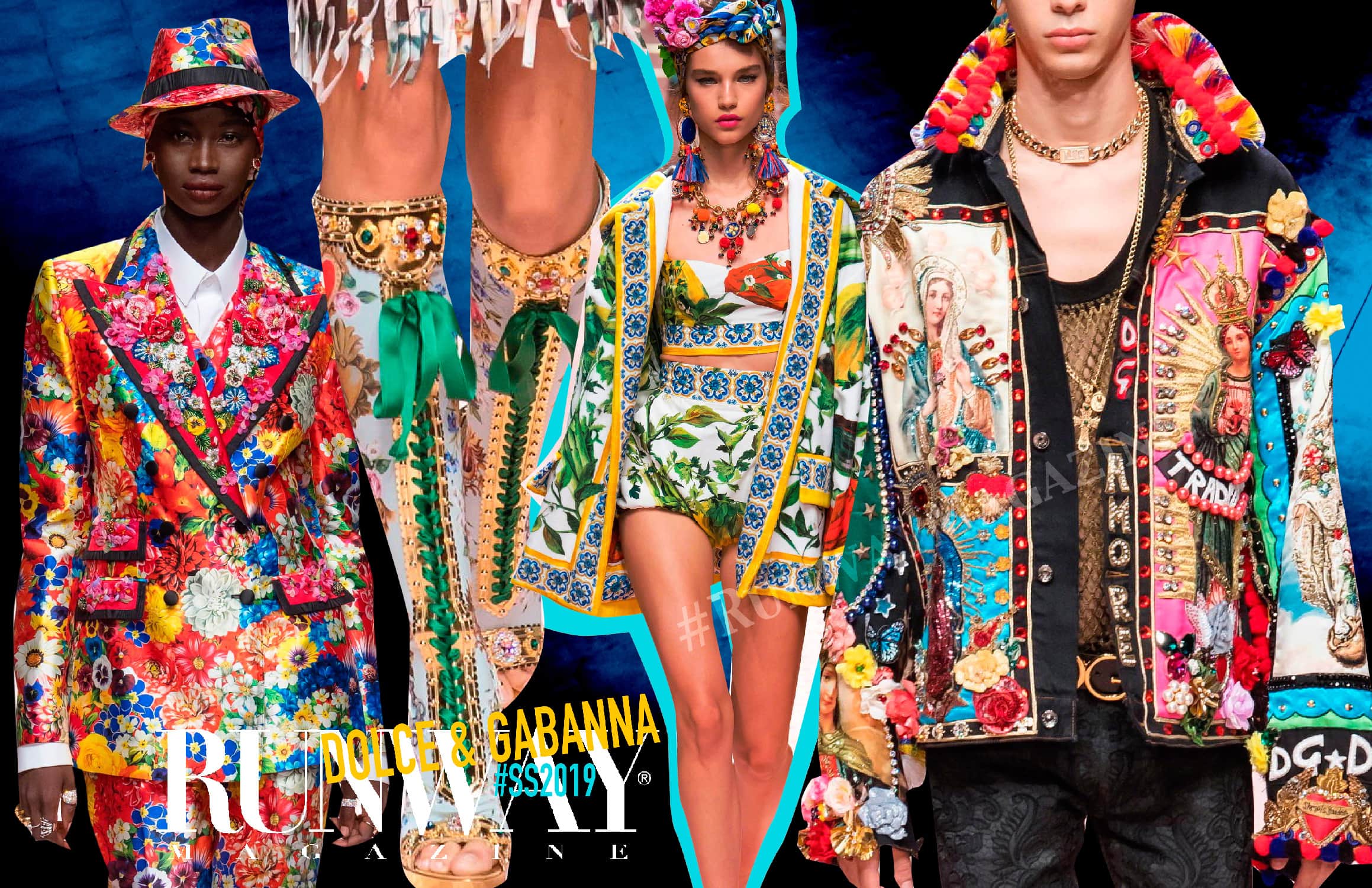 Dolce Gabbana printemps-été 2019 par RUNWAY MAGAZINE