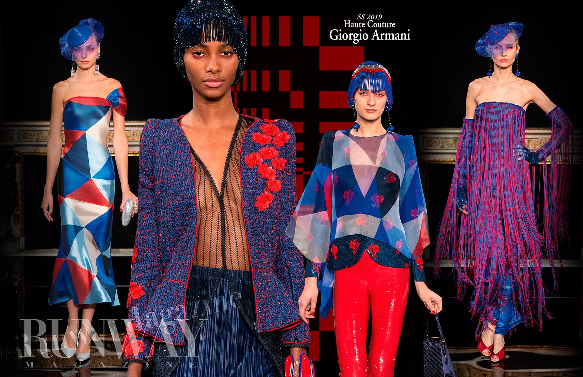 乔治·阿玛尼（Giorgio Armani）2019春夏高级定制时装秀 RUNWAY 杂志