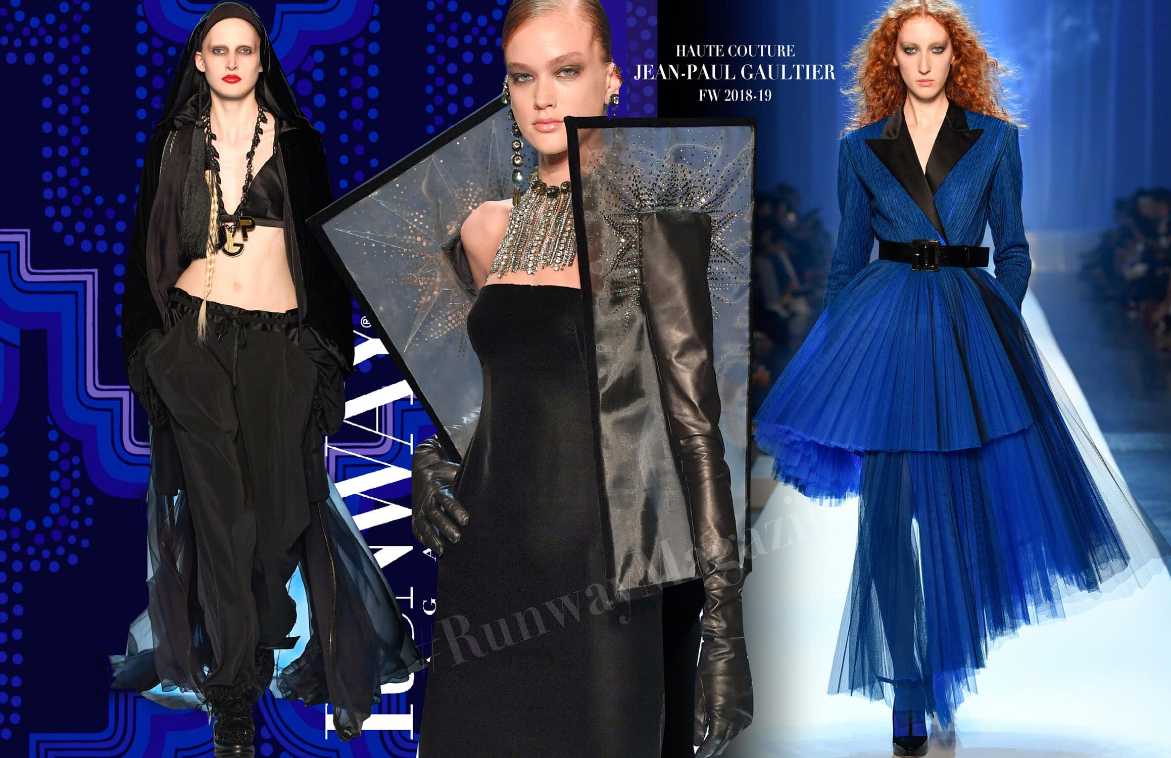 Жан Поль Готье Haute Couture Осень-Зима 2018-19 Неделя моды в Париже, автор: RUNWAY ЖУРНАЛ
