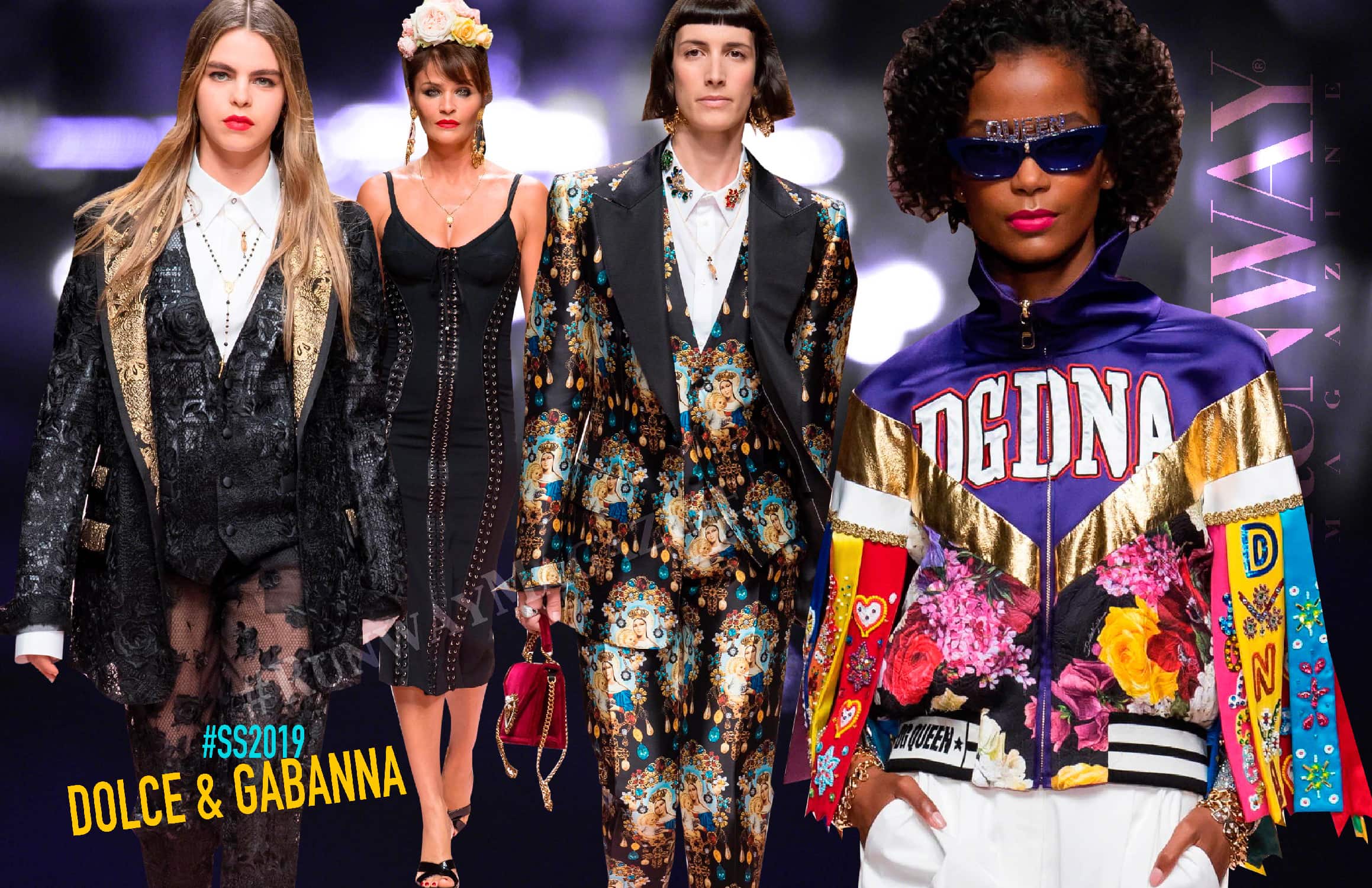 Dolce Gabbana printemps-été 2019 par RUNWAY MAGAZINE