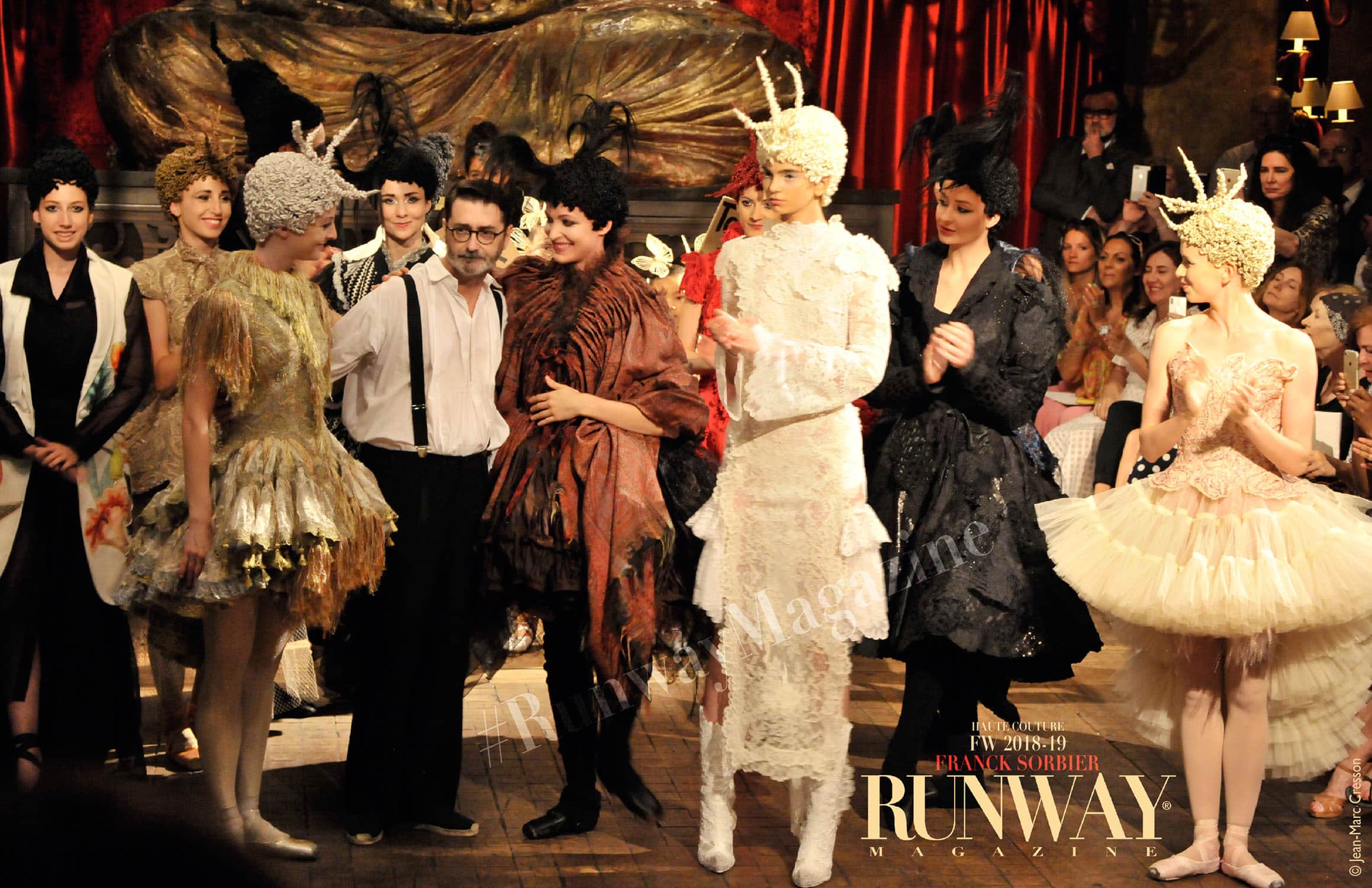 Franck Sorbier Haute Couture Otoño-Invierno 2018-19 Semana de la moda de París de RUNWAY REVISTA