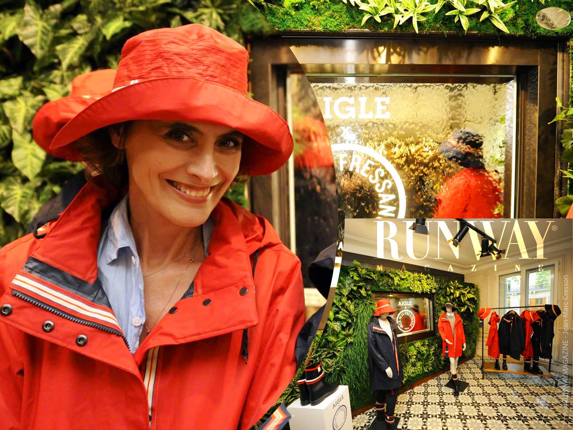 Collection Capsule Ines de la Fressange x Aigle par Runway Magazine