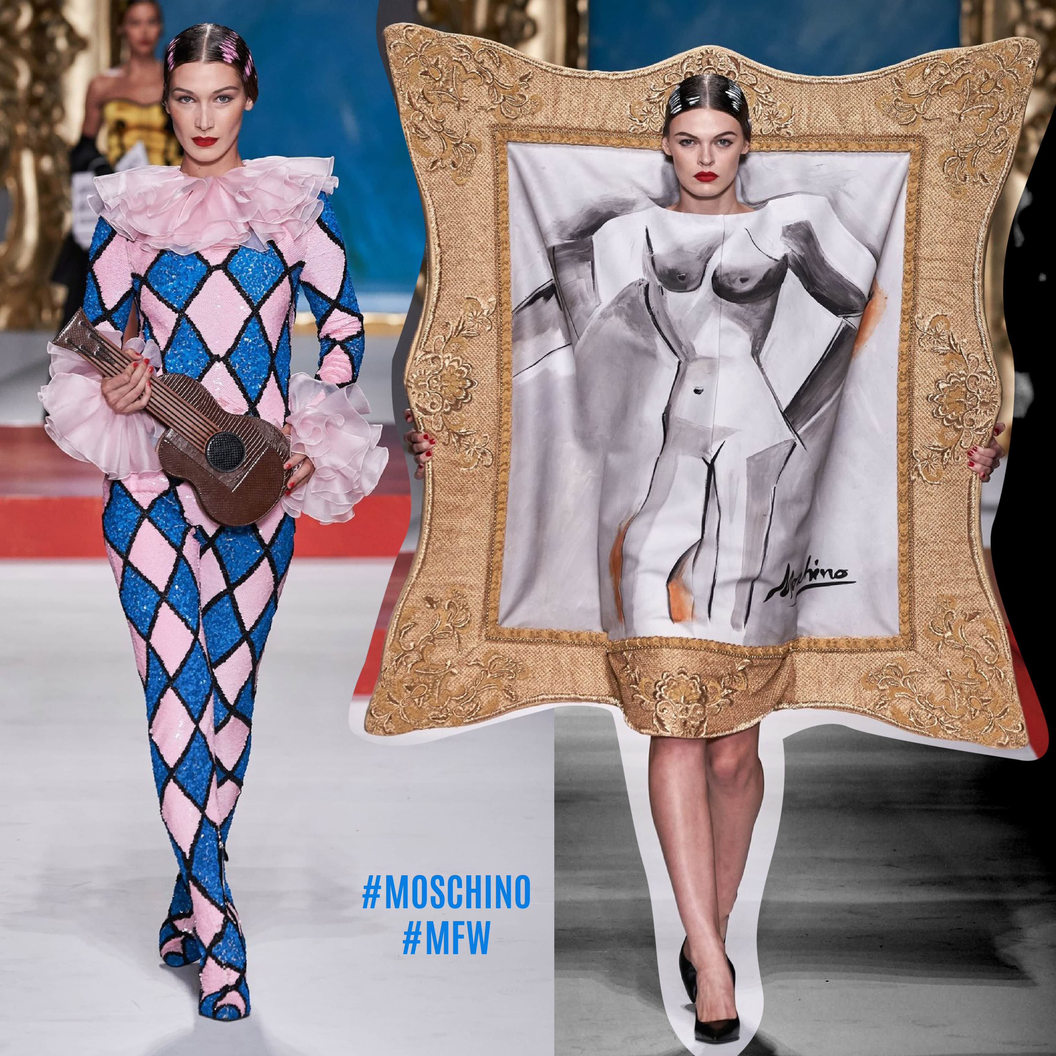 Moschino Primavera Verano 2020 Semana de la Moda de Milán por RUNWAY REVISTA
