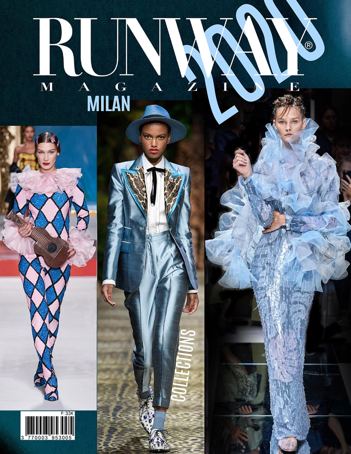 Runway revista 2020 Coleções de Milão