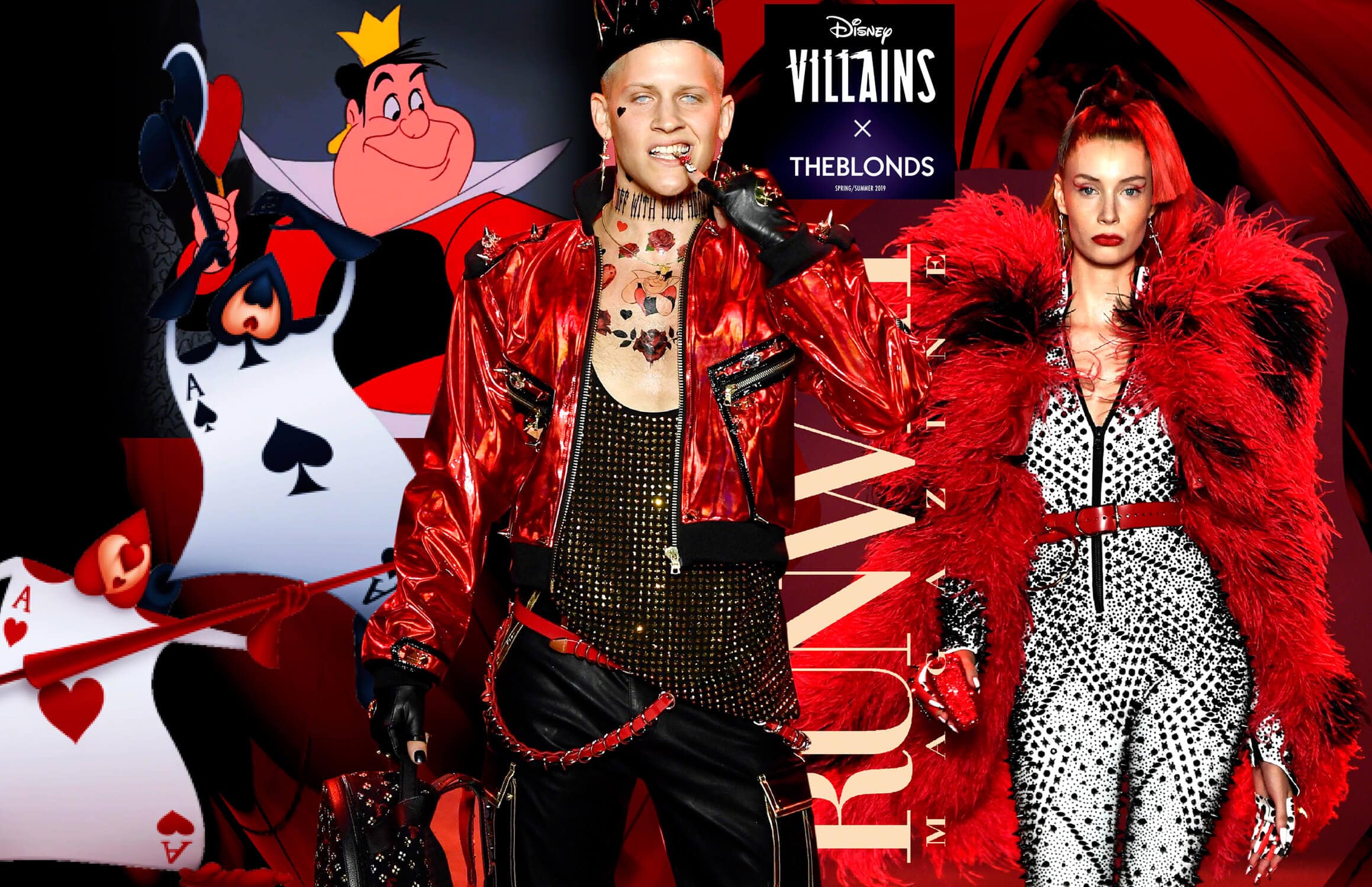 Disney Villains x Die Blondinen Frühling-Sommer 2019 New York von RUNWAY MAGAZIN