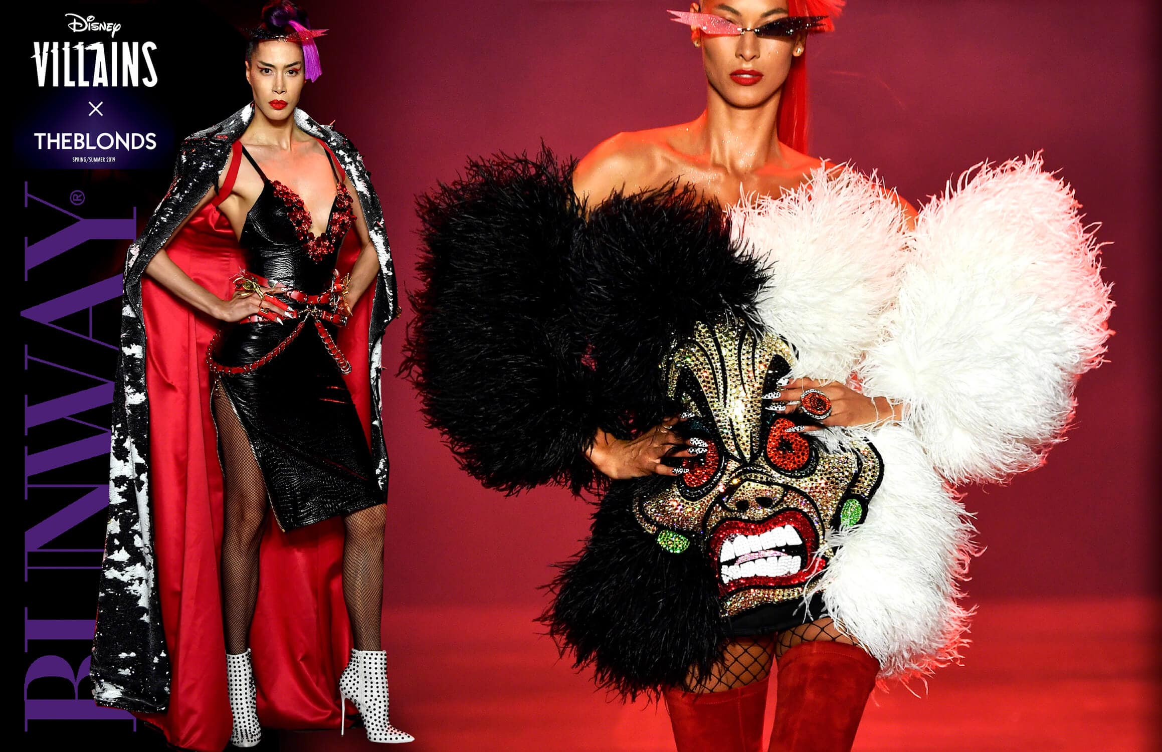 Disney Villains x Die Blondinen Frühling-Sommer 2019 New York von RUNWAY MAGAZIN
