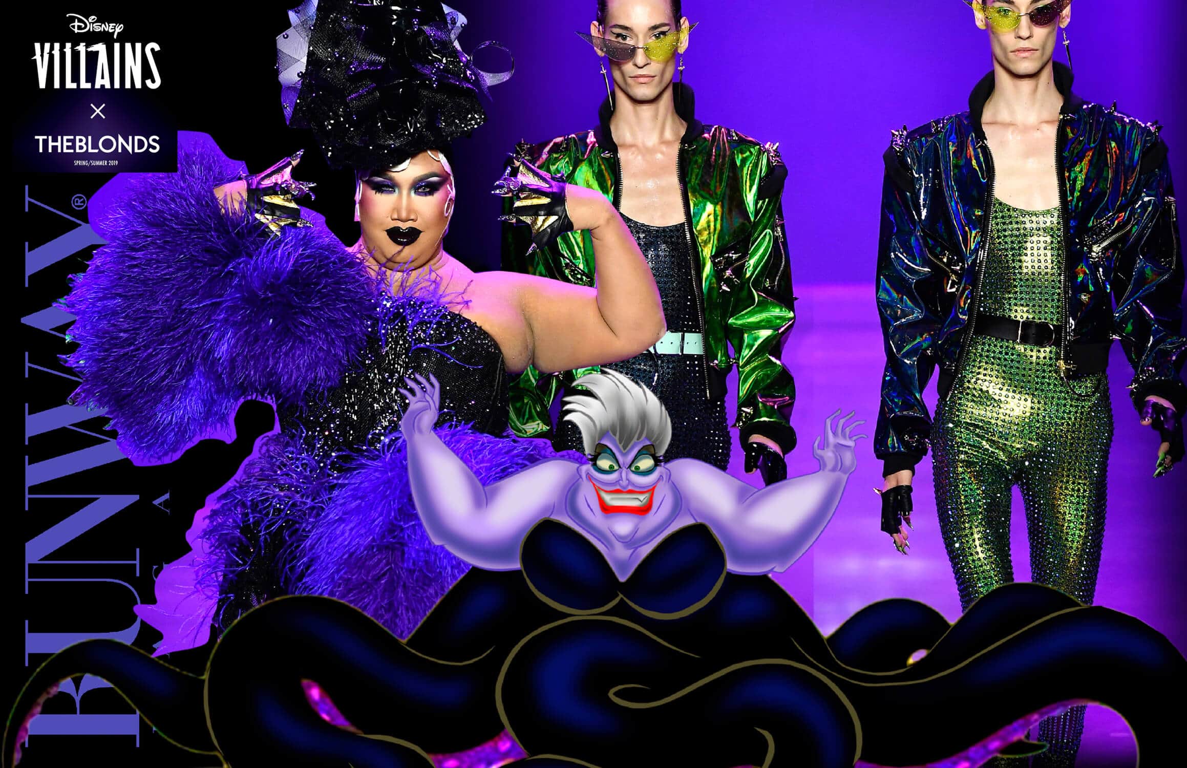 Disney Villains x Die Blondinen Frühling-Sommer 2019 New York von RUNWAY MAGAZIN