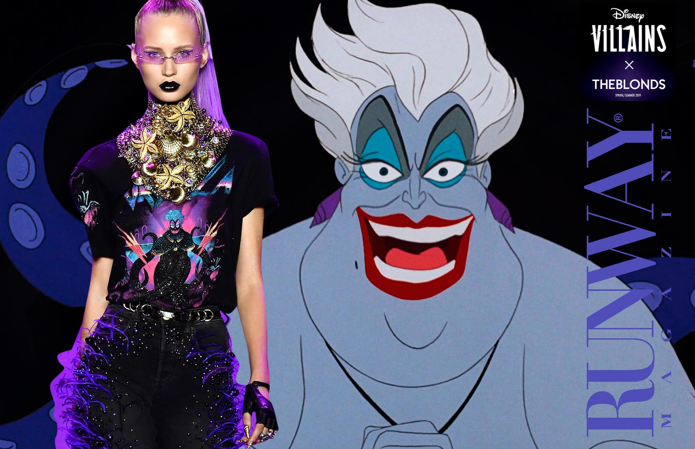 Disney Villains x Die Blondinen Frühling-Sommer 2019 New York von RUNWAY MAGAZIN