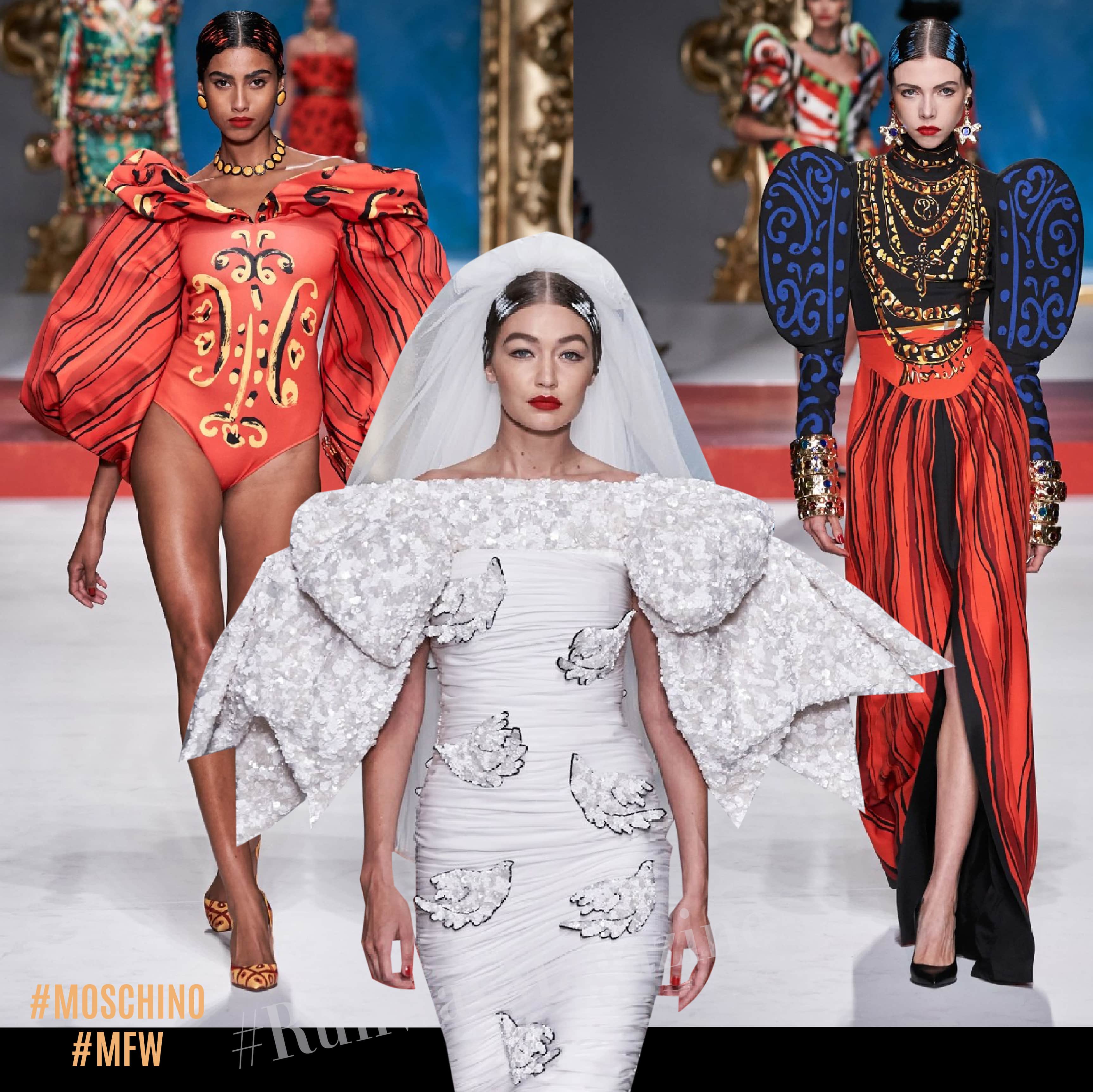 Moschino Primavera Verano 2020 Semana de la Moda de Milán por RUNWAY REVISTA