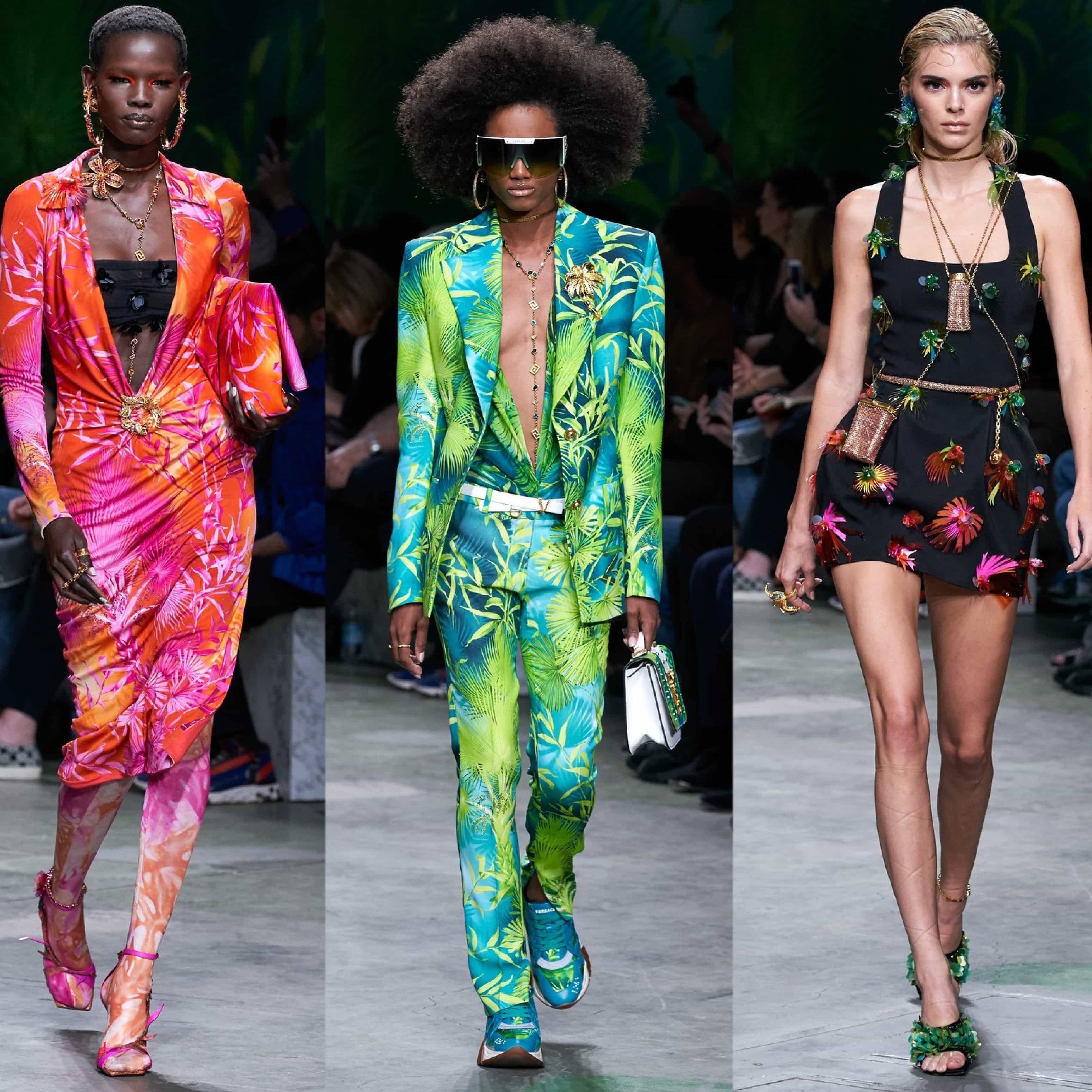 Versace Primavera Verano 2020 Semana de la Moda de Milán por RUNWAY REVISTA