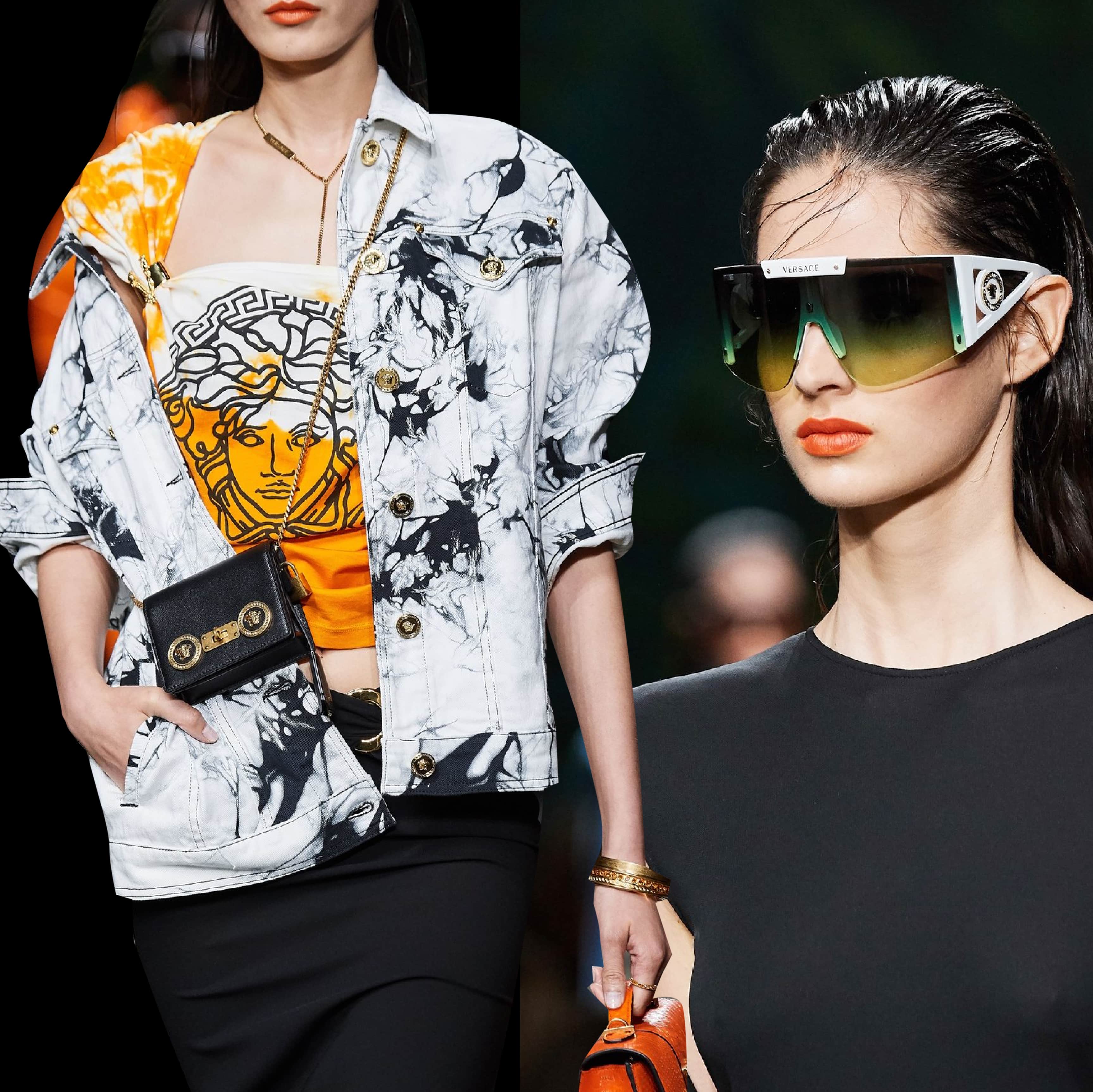 Versace Primavera Verano 2020 Semana de la Moda de Milán por RUNWAY REVISTA