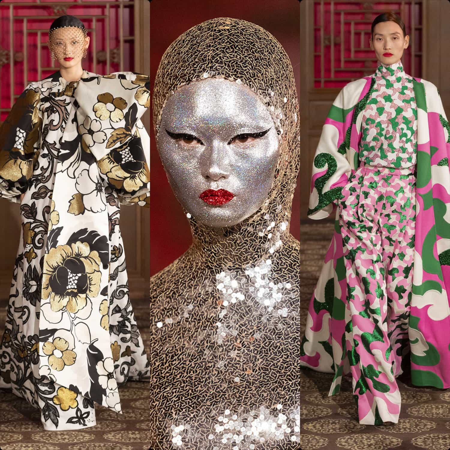 Valentino Haute Couture Peking Modenschau „DayDream“, Frühling Sommer 2020 Kollektion von Pierpaolo Piccioli. RUNWAY MAGAZIN ® Sammlungen