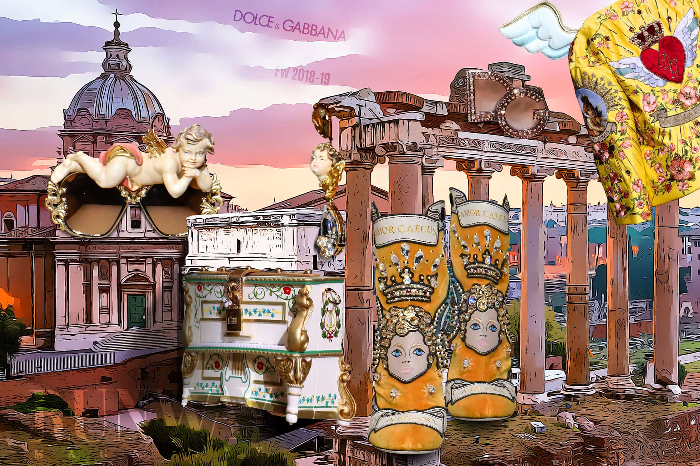 Dolce & Gabbana Fashion Devotion Otoño Invierno de RUNWAY REVISTA