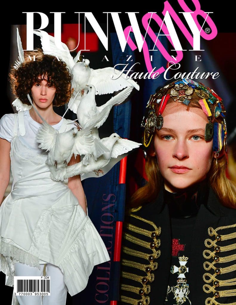 Runway Magazine 2018 Paris Haute Couture Cover