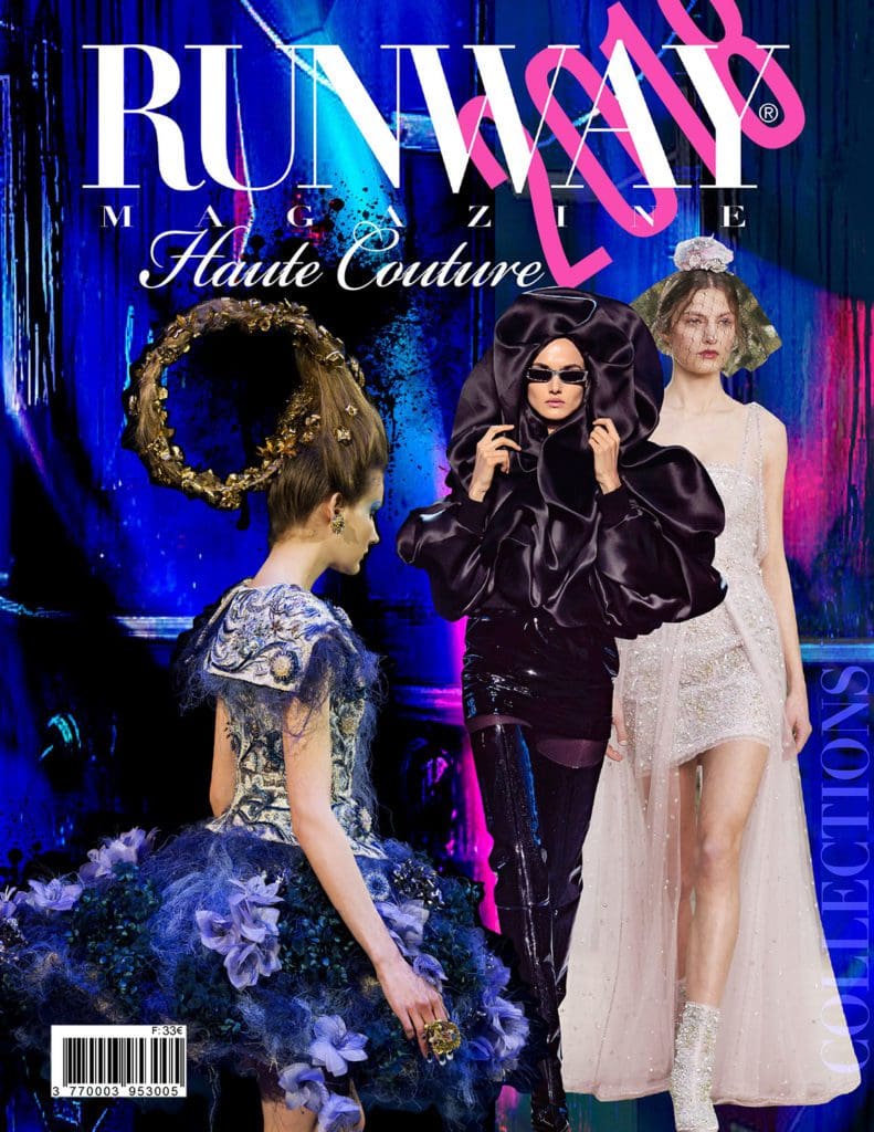 Runway Magazine 2018 Paris Haute Couture Cover