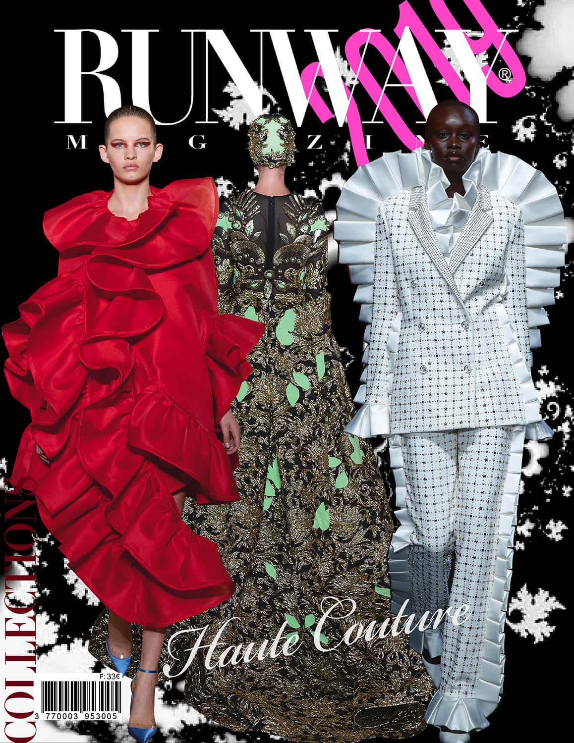 Runway マガジン2019パリオートクチュールカバー