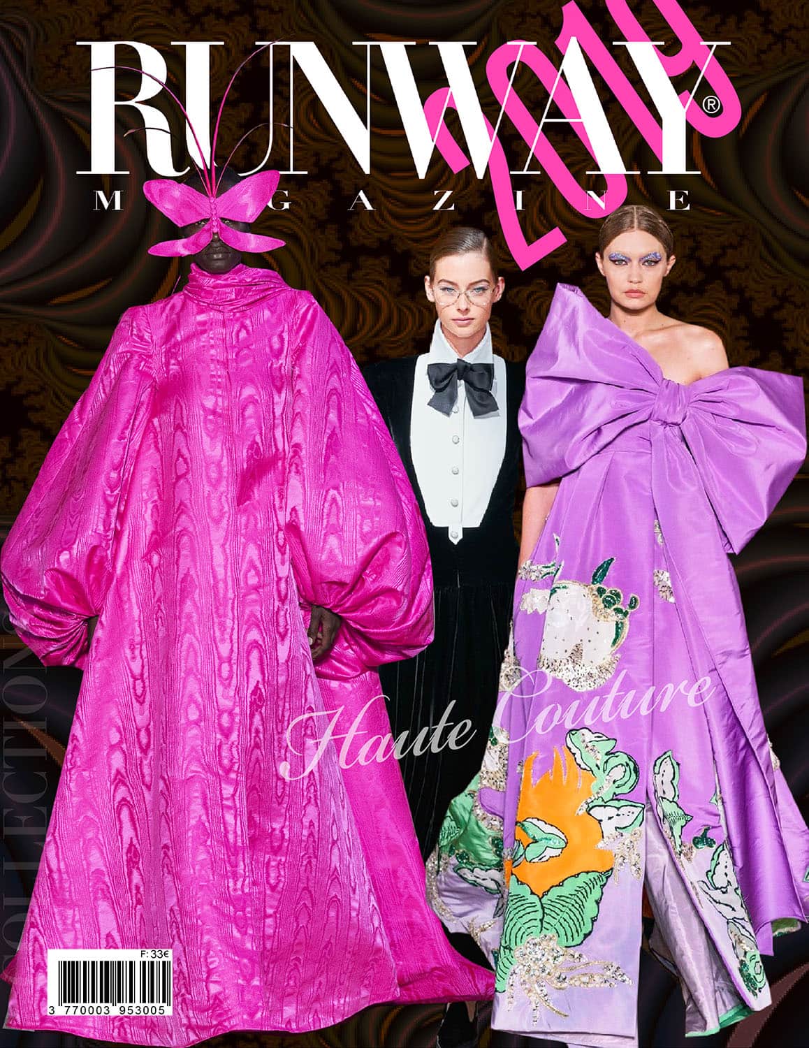 Runway マガジン2019パリオートクチュールカバー
