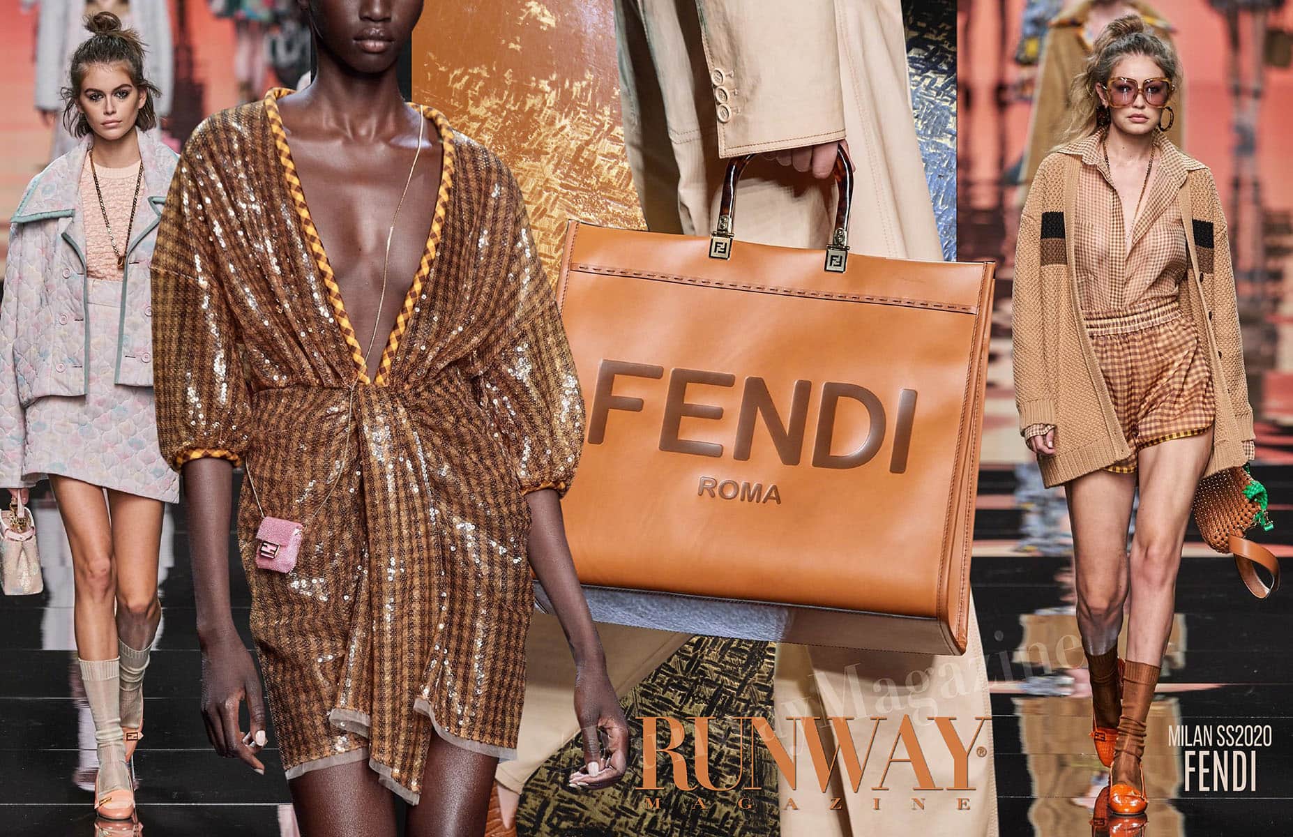 フェンディ 春夏 2020 ミラノ Runway 雑誌