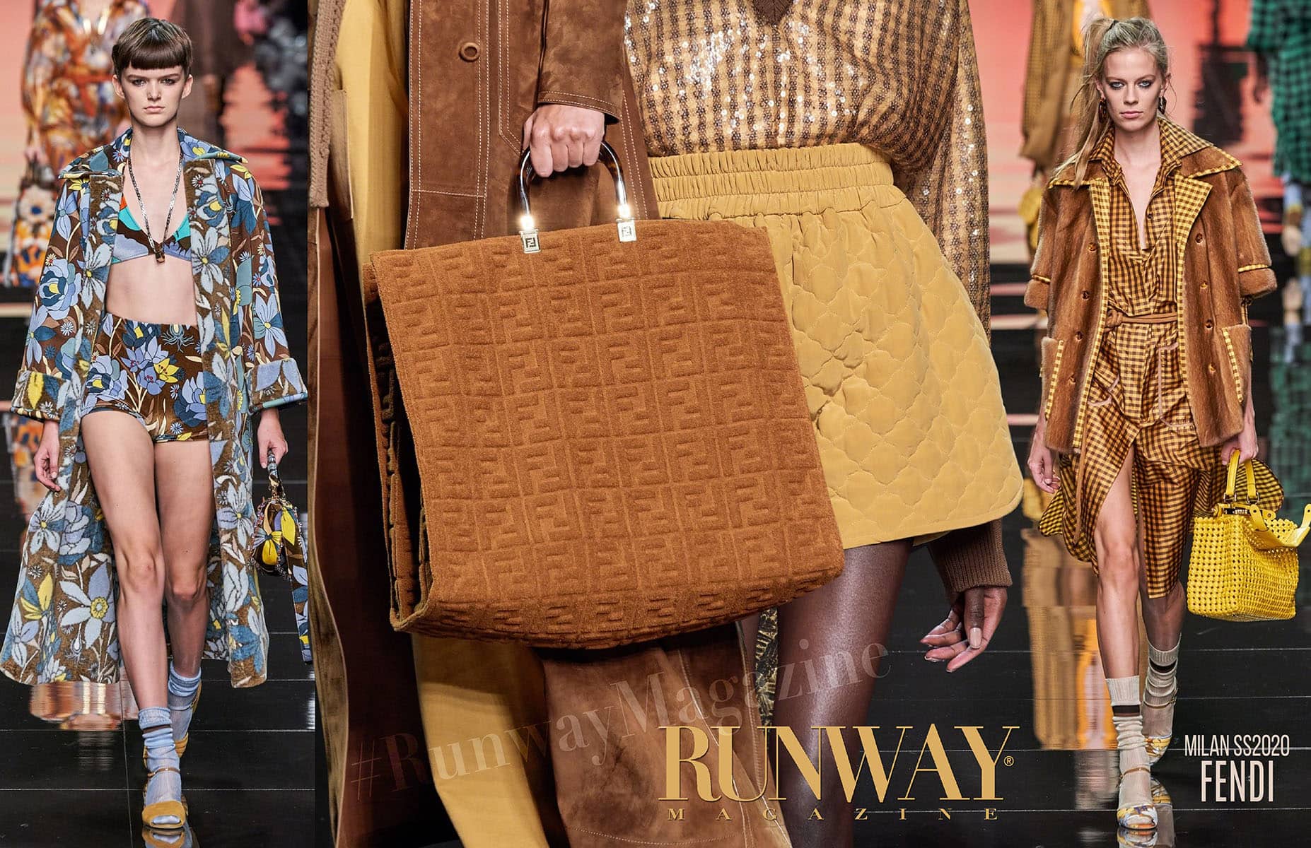 フェンディ 春夏 2020 ミラノ Runway 雑誌